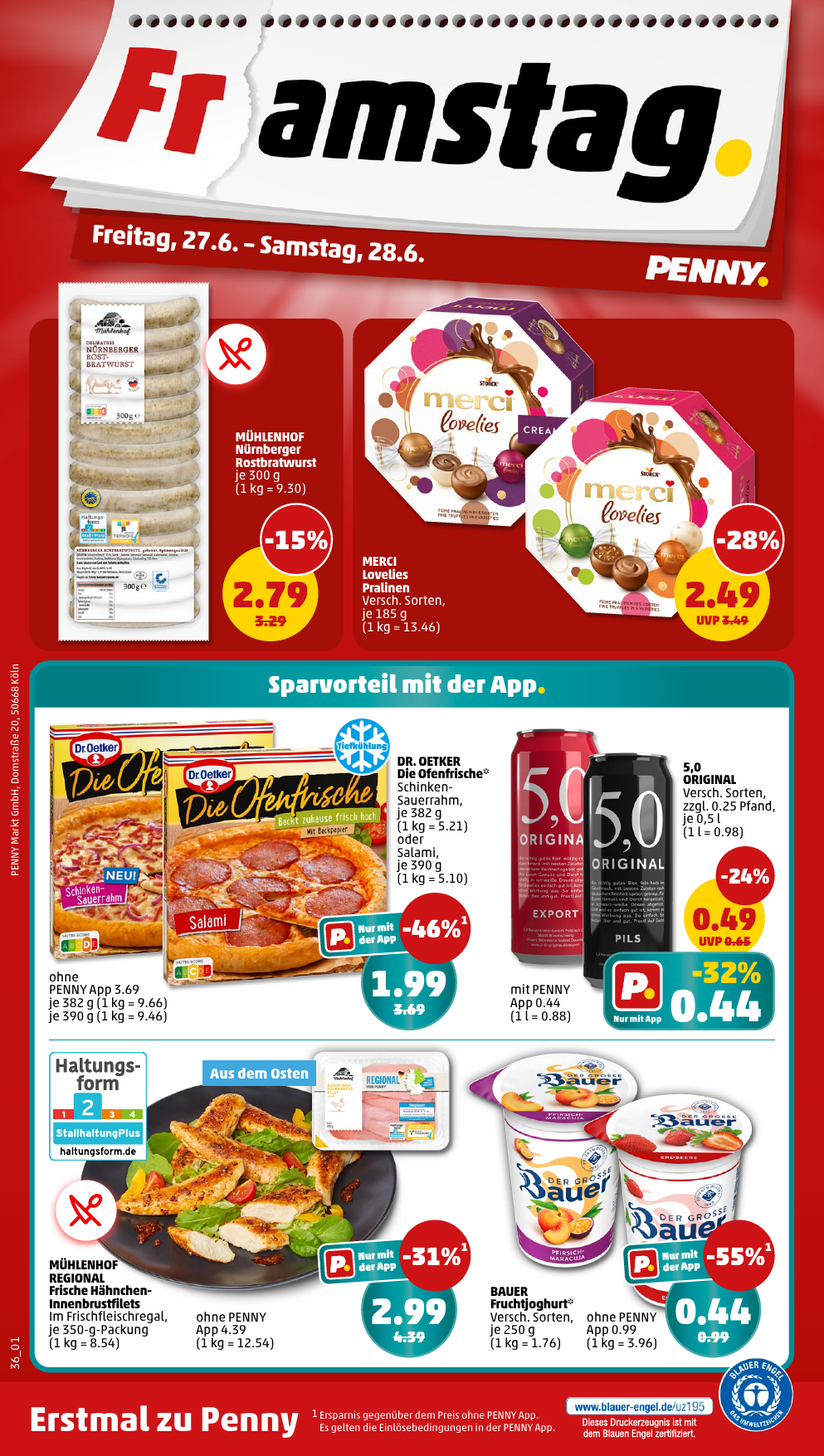 penny - PENNY-Prospekt gültig vom 23.06. bis 28.06. - page: 36