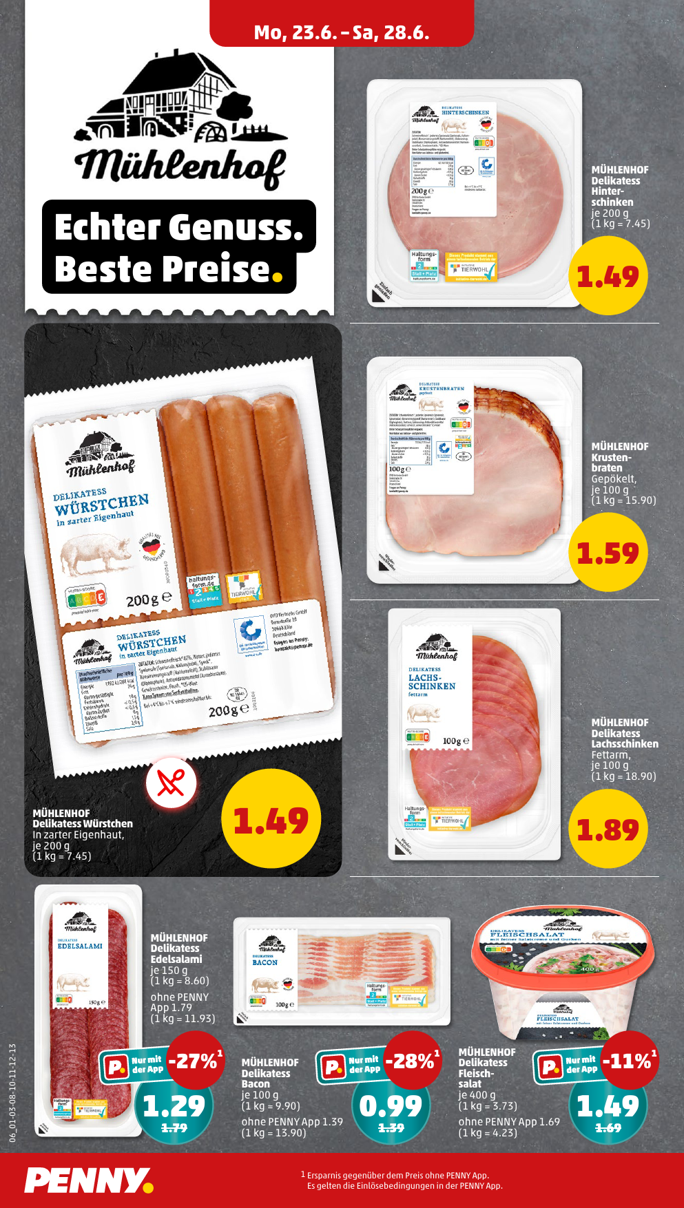 penny - PENNY-Prospekt gültig vom 23.06. bis 28.06. - page: 6
