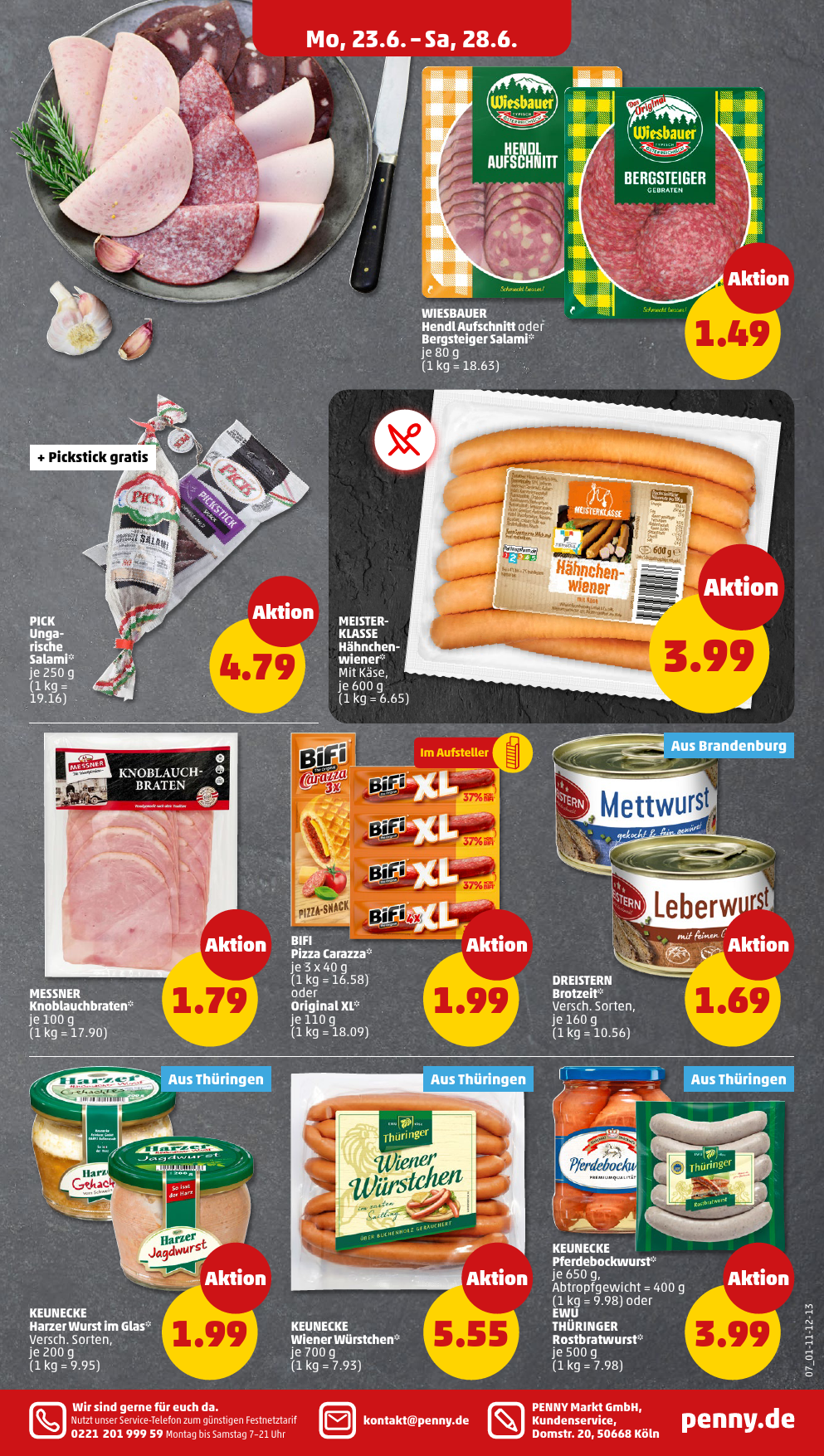 penny - PENNY-Prospekt gültig vom 23.06. bis 28.06. - page: 7