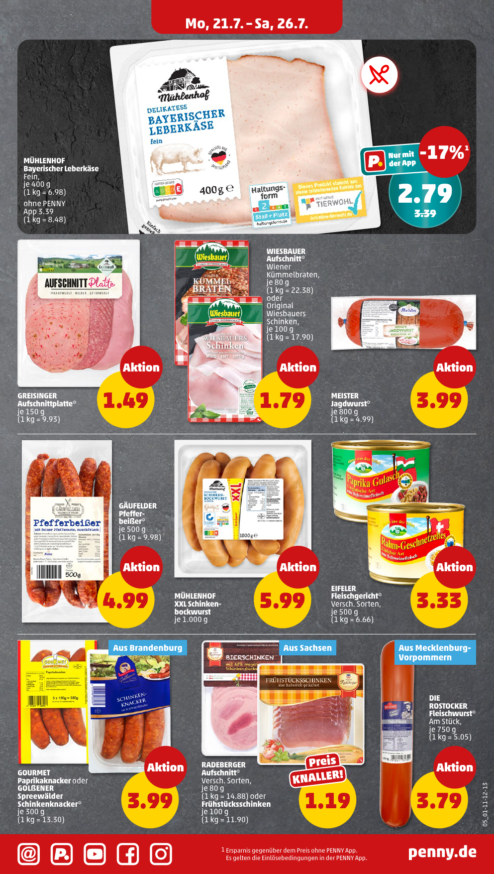 penny - PENNY-Prospekt gültig vom 21.07. bis 26.07. - page: 5