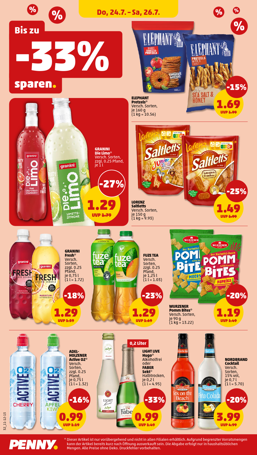 penny - PENNY-Prospekt gültig vom 21.07. bis 26.07. - page: 32