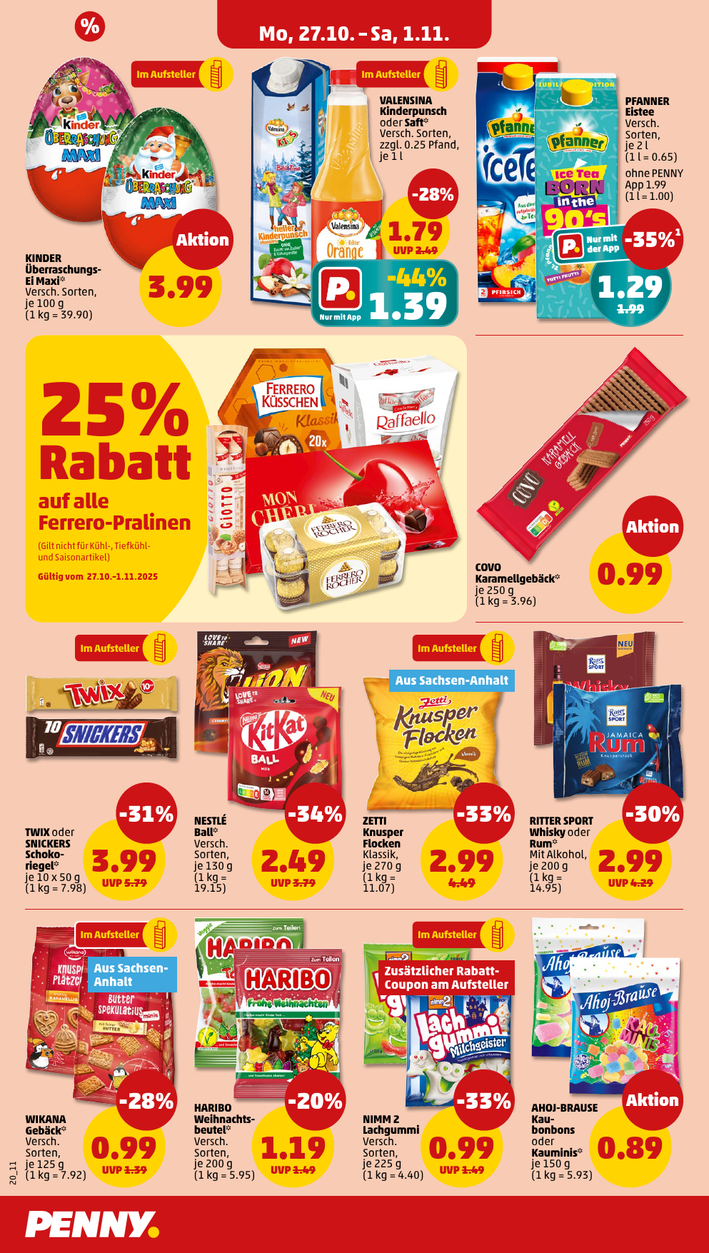 penny - PENNY-Prospekt gültig vom 27.10. bis 01.11. - page: 22
