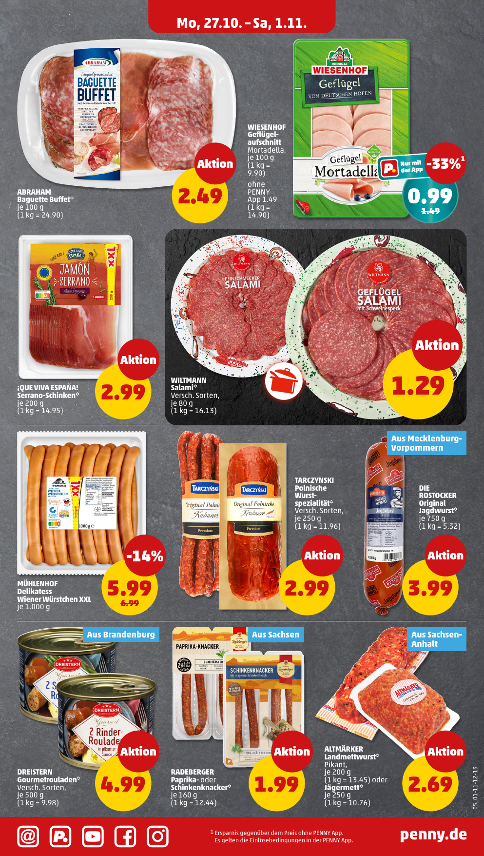 penny - PENNY-Prospekt gültig vom 27.10. bis 01.11. - page: 7