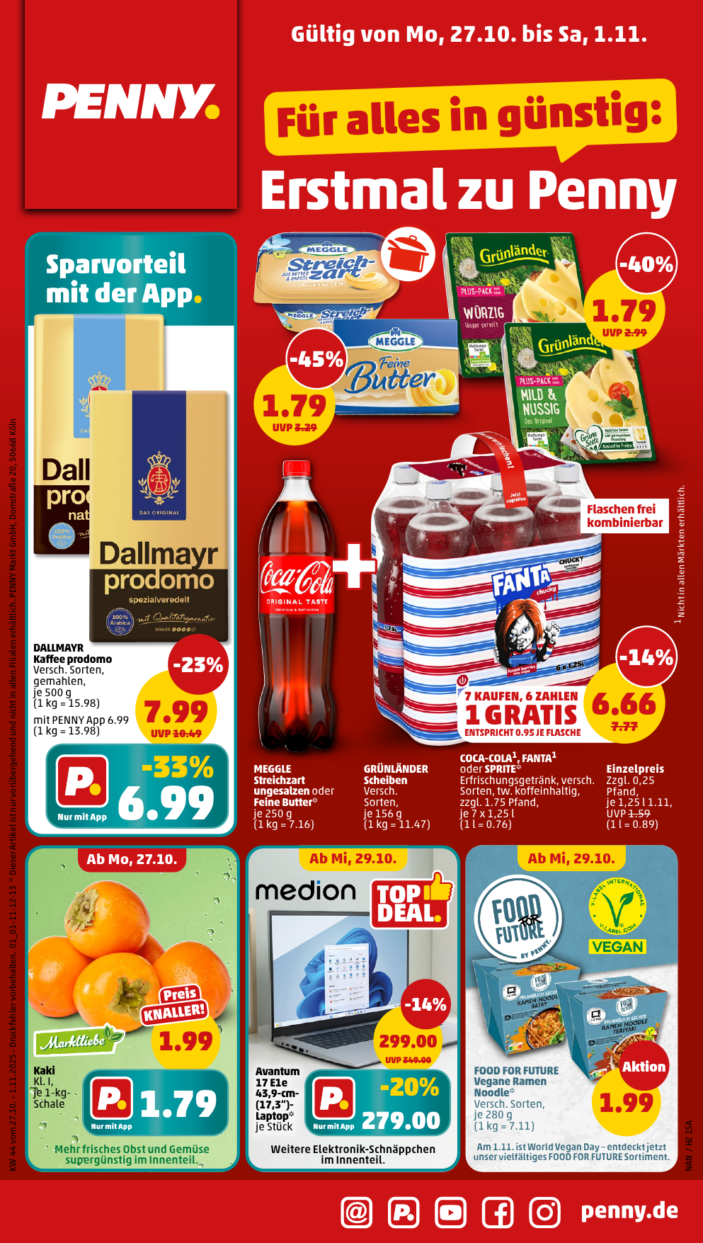 penny - PENNY-Prospekt gültig vom 27.10. bis 01.11.