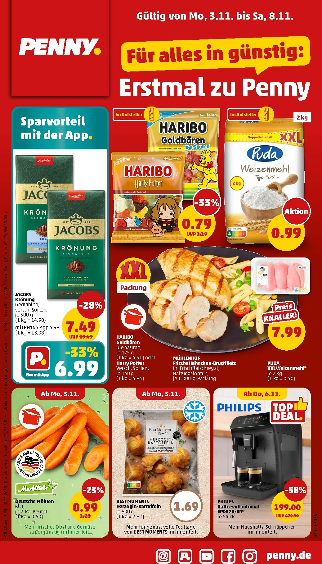 penny - PENNY-Prospekt gültig vom 03.11. bis 08.11.