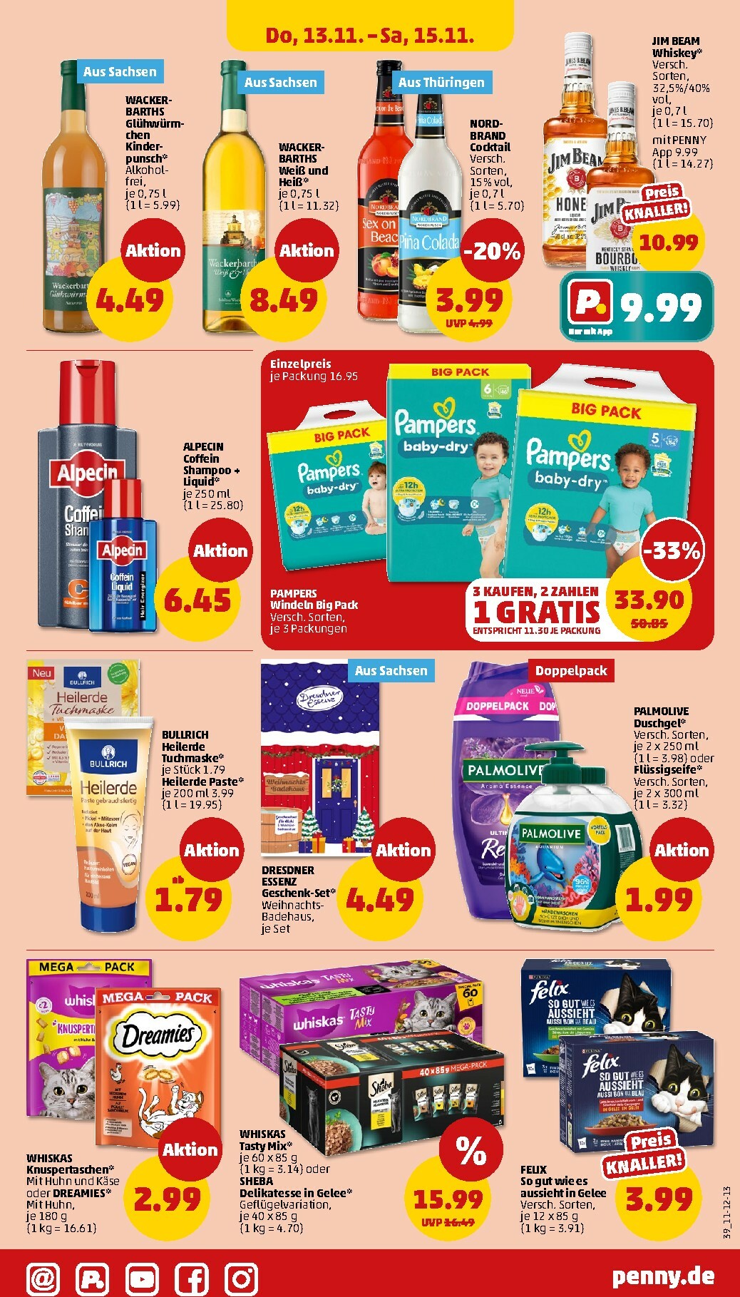 penny - PENNY-Prospekt gültig vom 10.11. bis 15.11. - page: 39