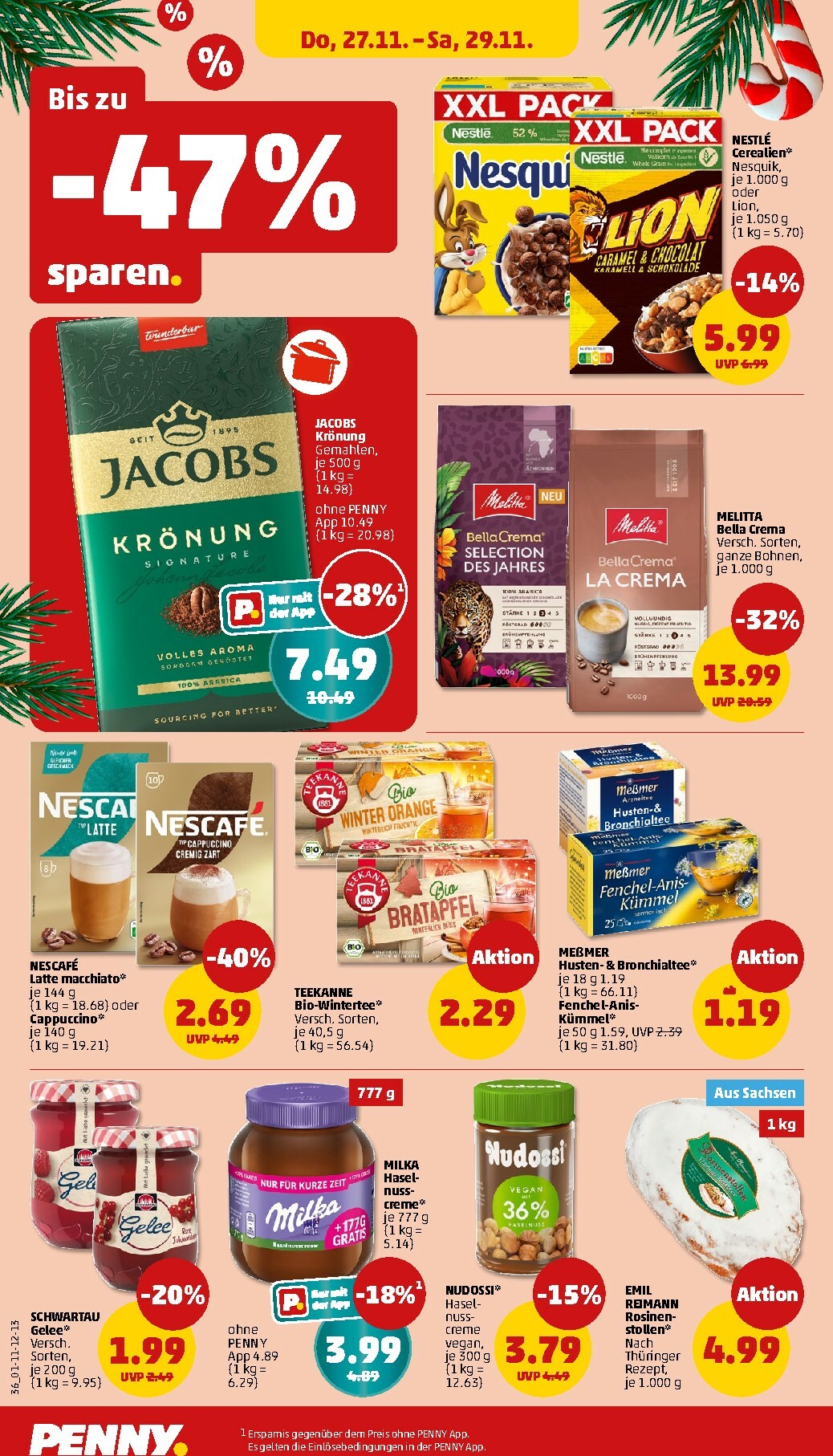 penny - PENNY-Prospekt gültig vom 24.11. bis 29.11. - page: 36