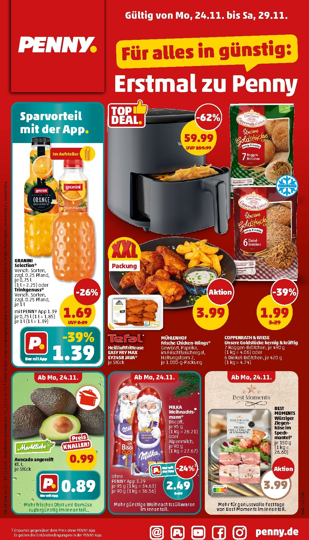 penny - PENNY-Prospekt gültig vom 24.11. bis 29.11.