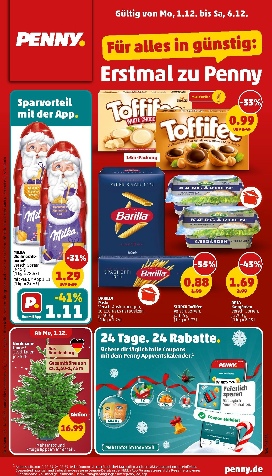 penny - PENNY-Prospekt gültig vom 01.12. bis 06.12.