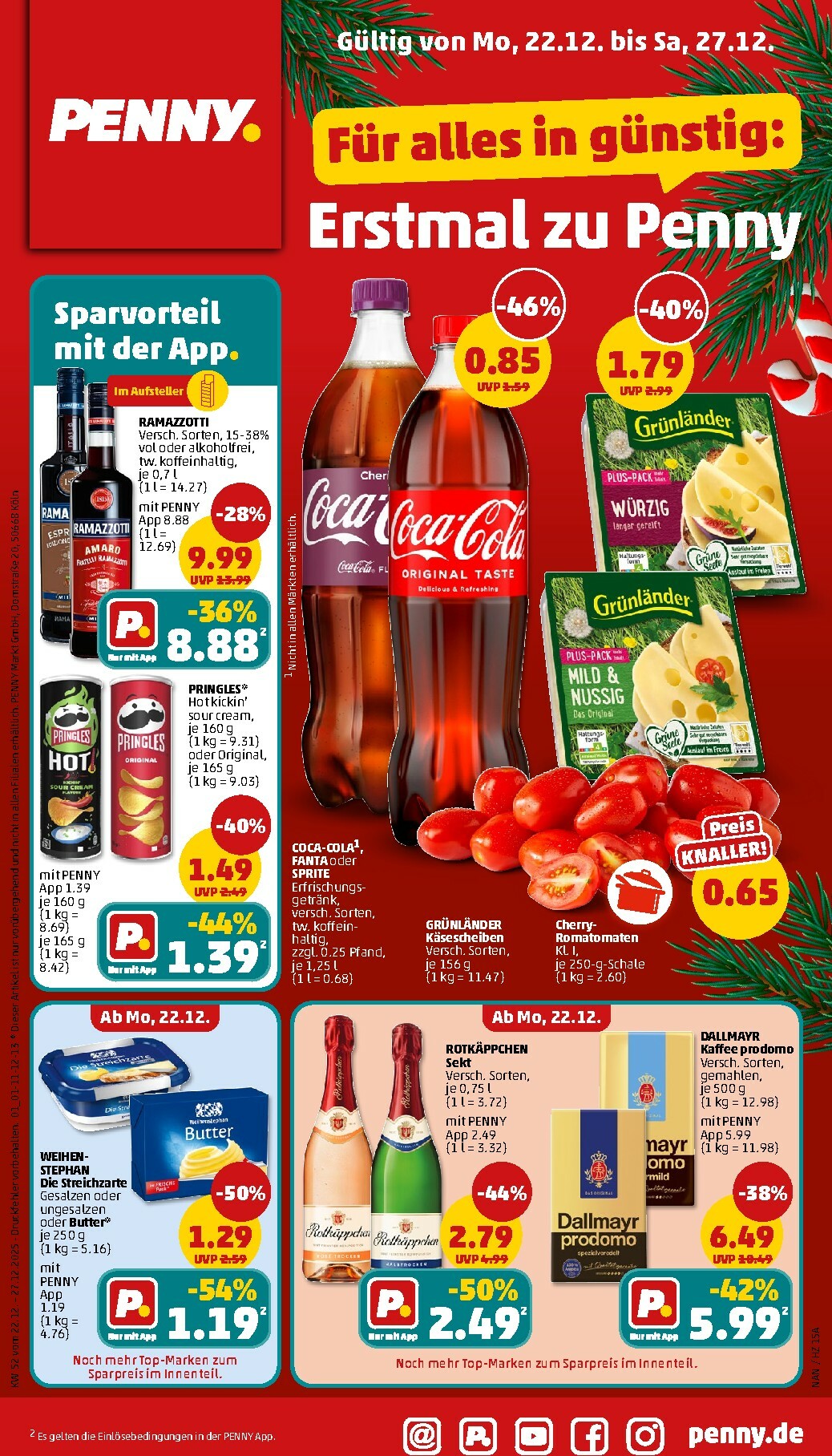penny - PENNY-Prospekt gültig vom 22.12. bis 27.12.
