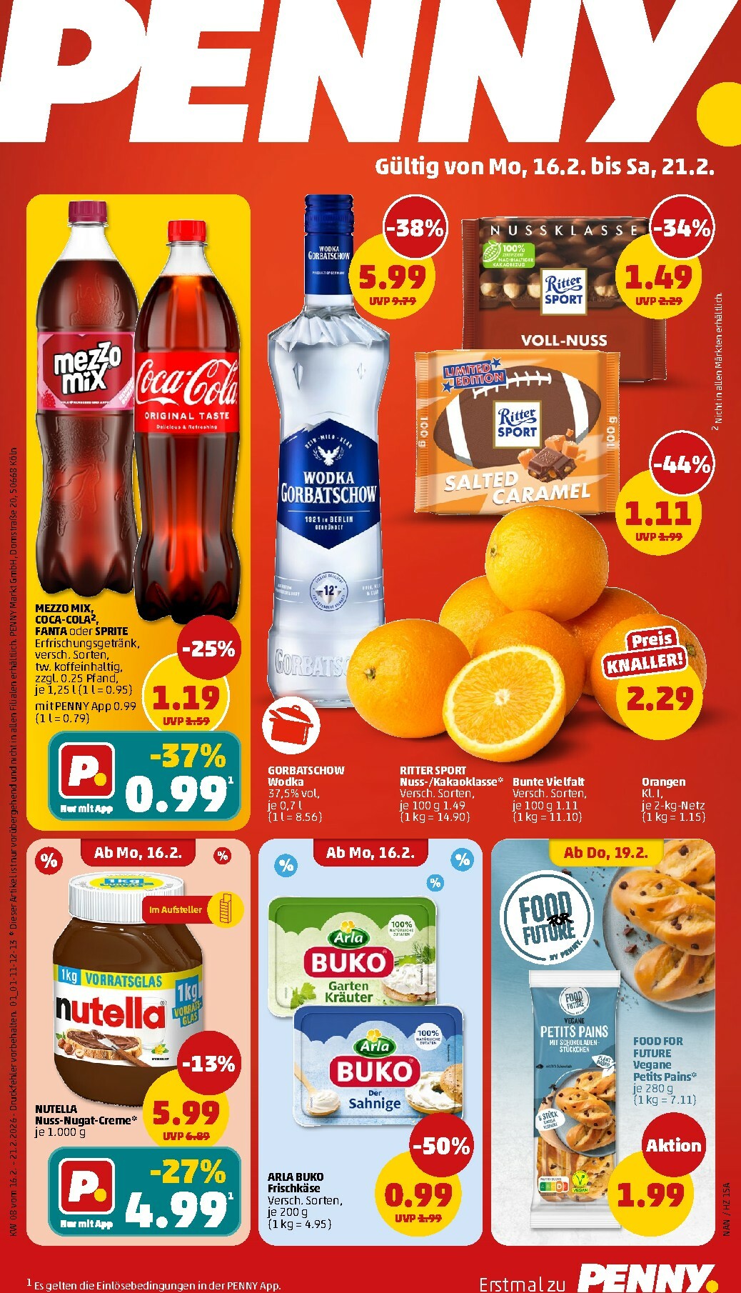 penny - PENNY-Prospekt gültig vom 16.02.2026 bis 21.02.2026