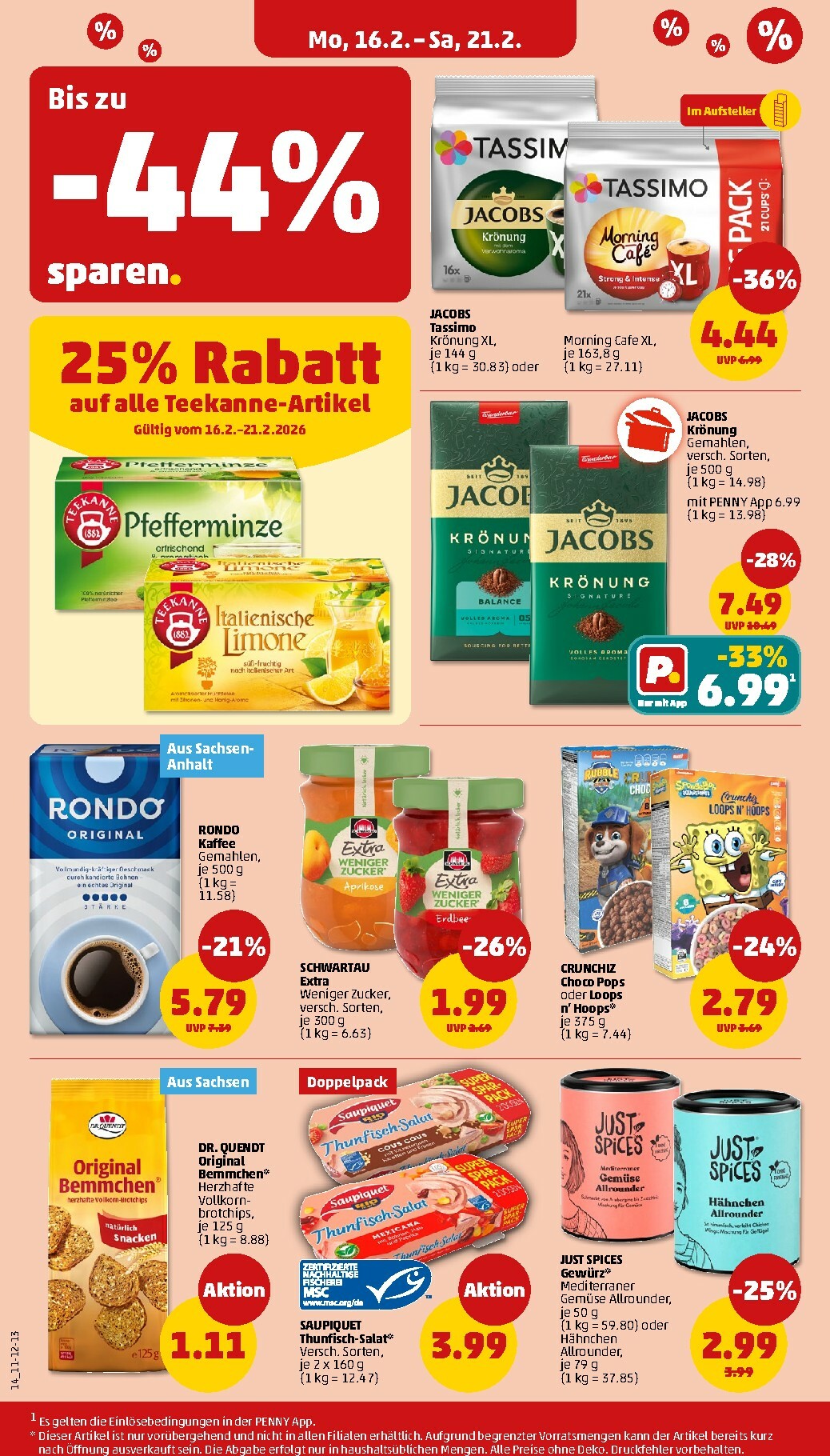penny - PENNY-Prospekt gültig vom 16.02.2026 bis 21.02.2026 - page: 16