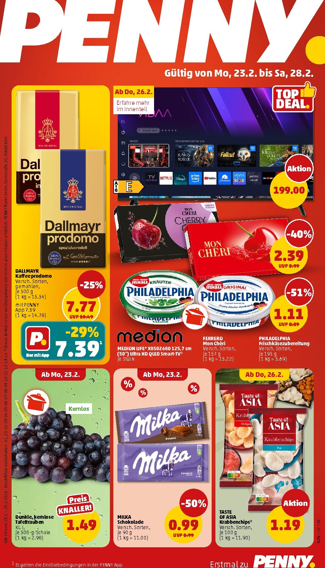 penny - PENNY-Prospekt gültig vom 23.02.2026 bis 28.02.2026