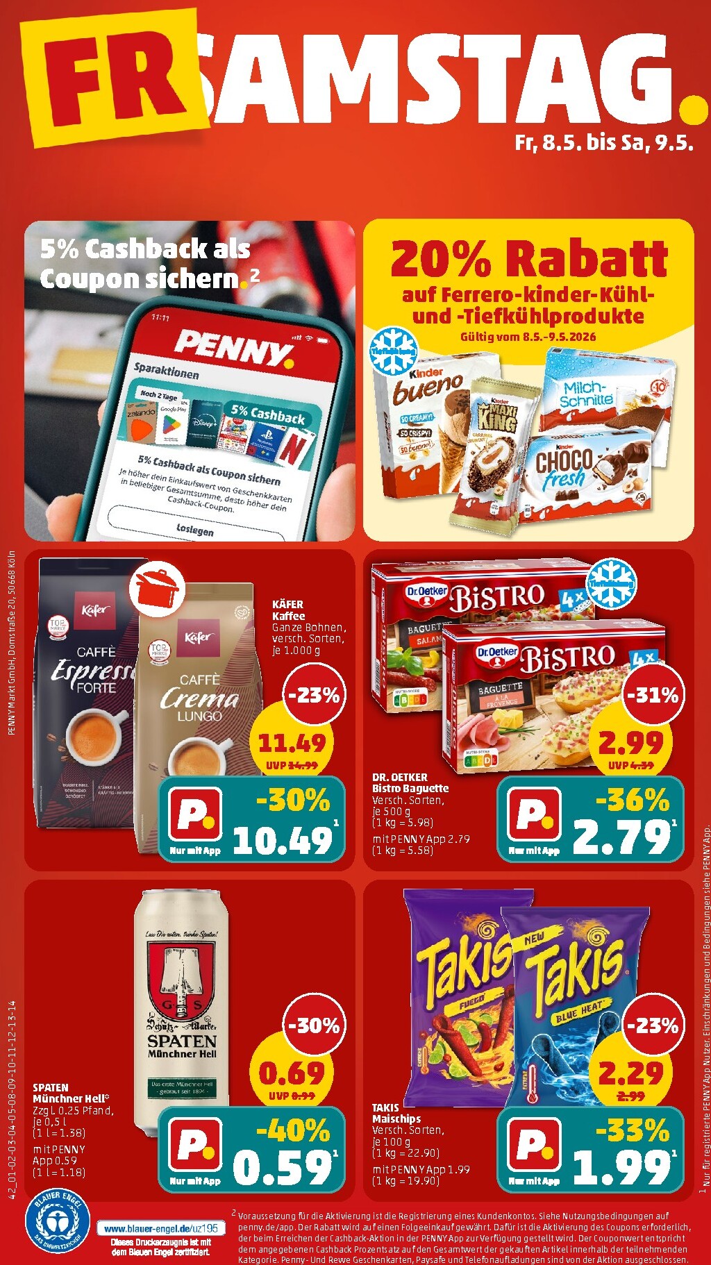 penny - PENNY Prospekt nächste Woche – von Montag 04.05.2026 bis Samstag 09.05.2026 - page: 50