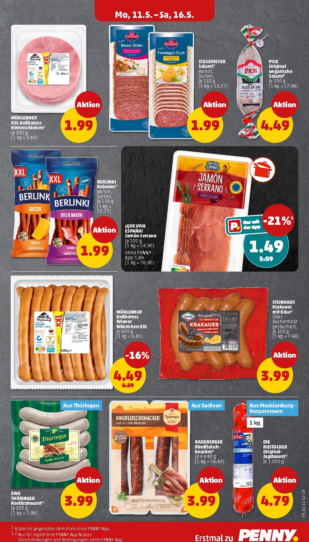 penny - PENNY Prospekt nächste Woche – von Montag 11.05.2026 bis Samstag 16.05.2026 - page: 7