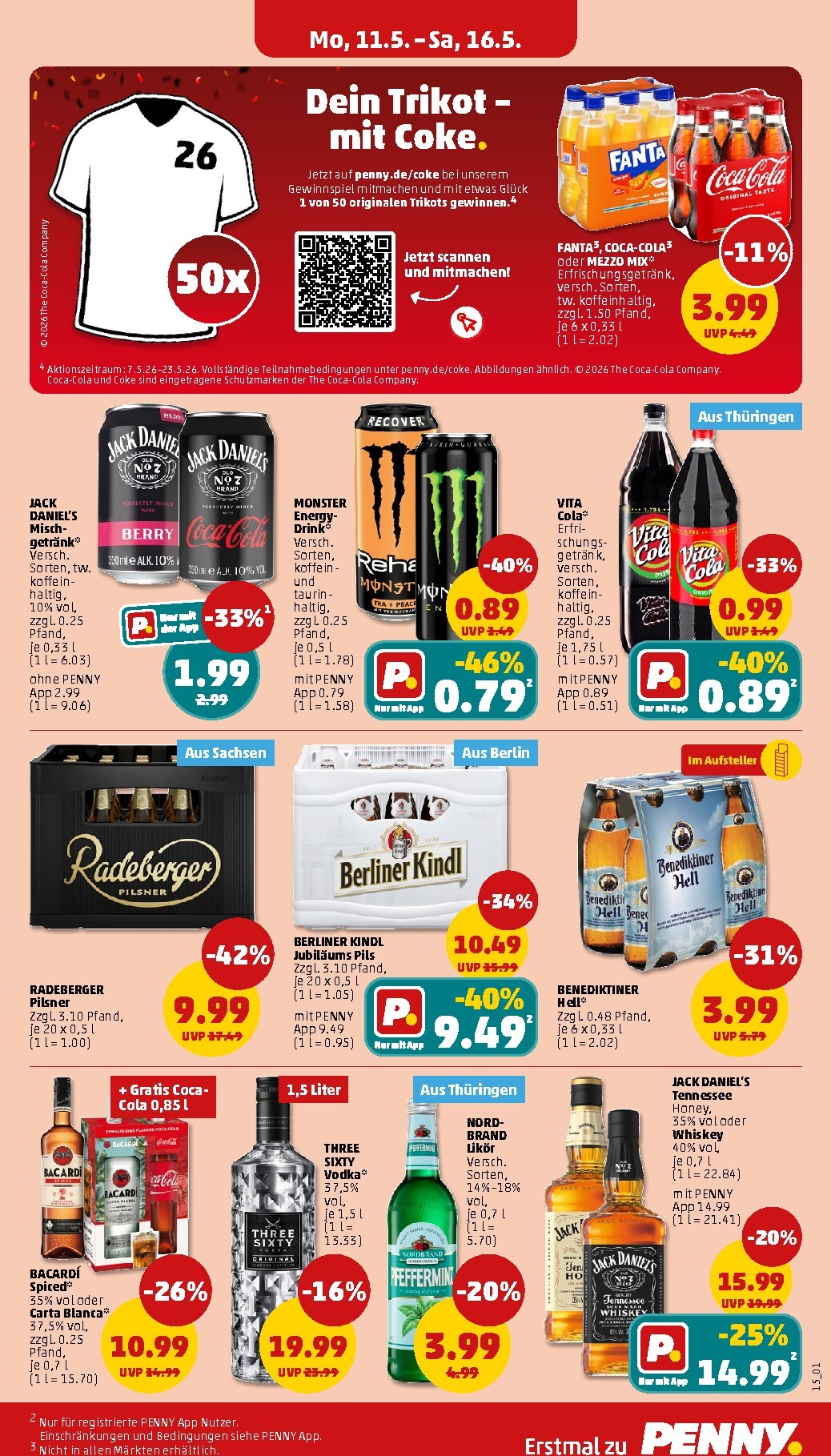 penny - PENNY Prospekt nächste Woche – von Montag 11.05.2026 bis Samstag 16.05.2026 - page: 17