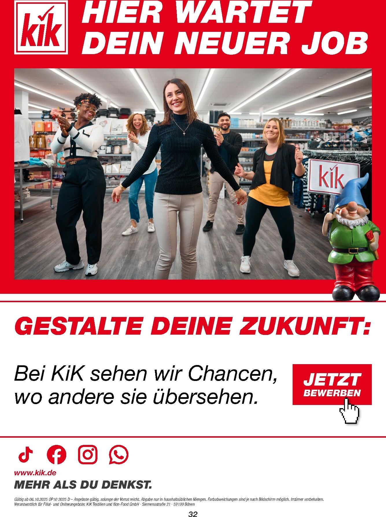 kik - KiK-Prospekt gültig vom 06.10. bis 26.10. - page: 32