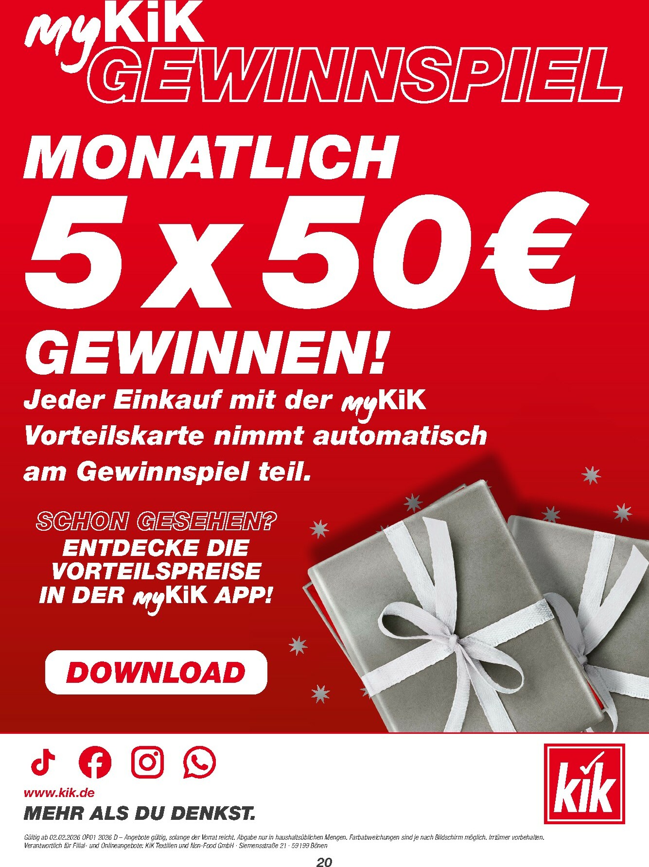 kik - KiK-Prospekt gültig vom 02.02.2026 bis 22.02.2026 - page: 20