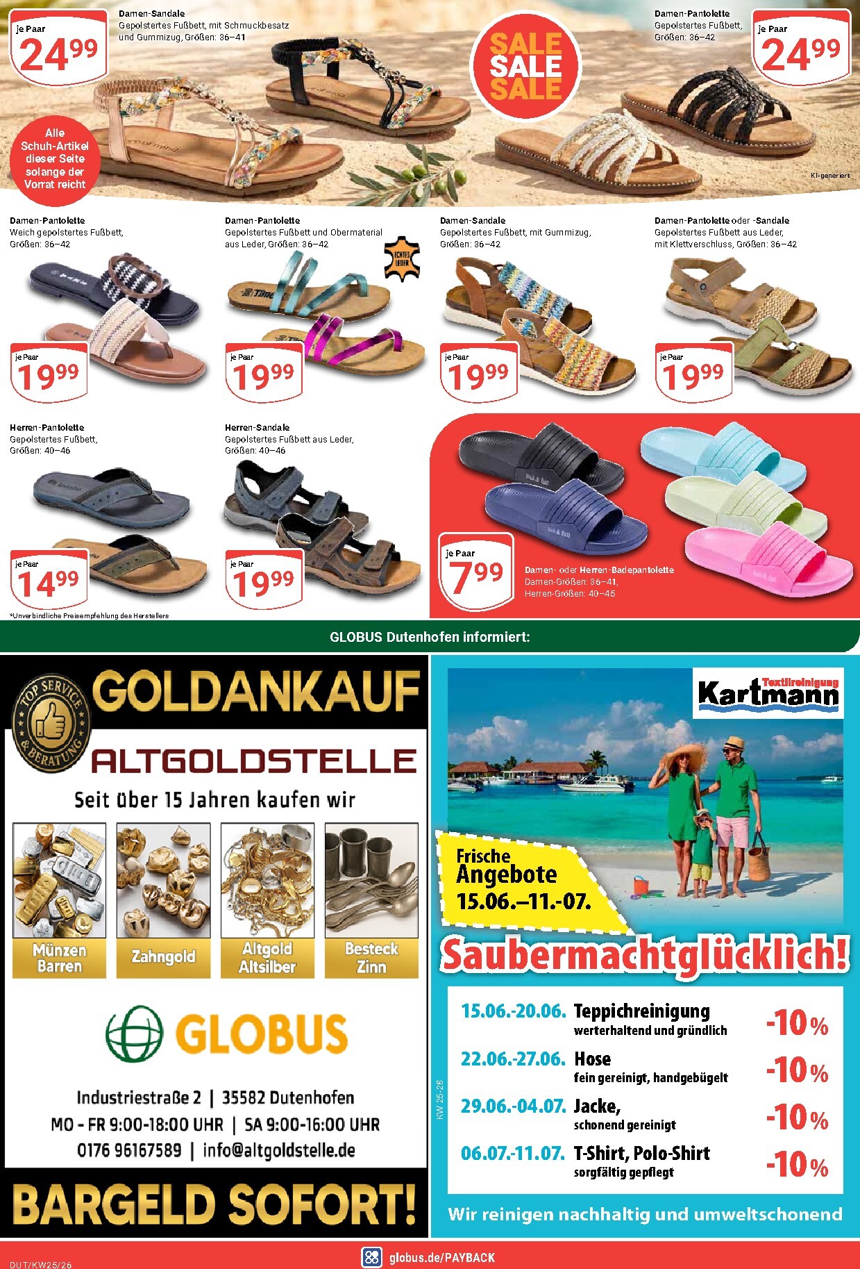 globus - Globus - Dutenhofen Prospekt nächste Woche – von Montag 15.06.2026 bis Samstag 20.06.2026 - page: 25