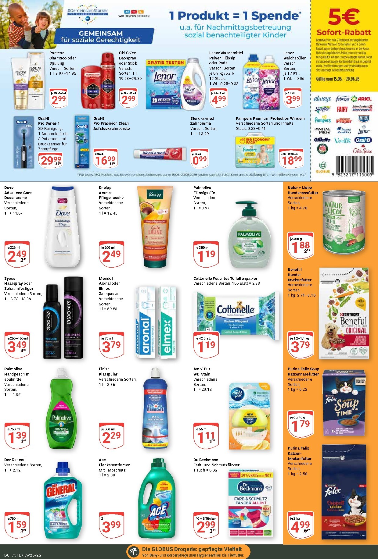 globus - Globus - Dutenhofen Prospekt nächste Woche – von Montag 15.06.2026 bis Samstag 20.06.2026 - page: 23
