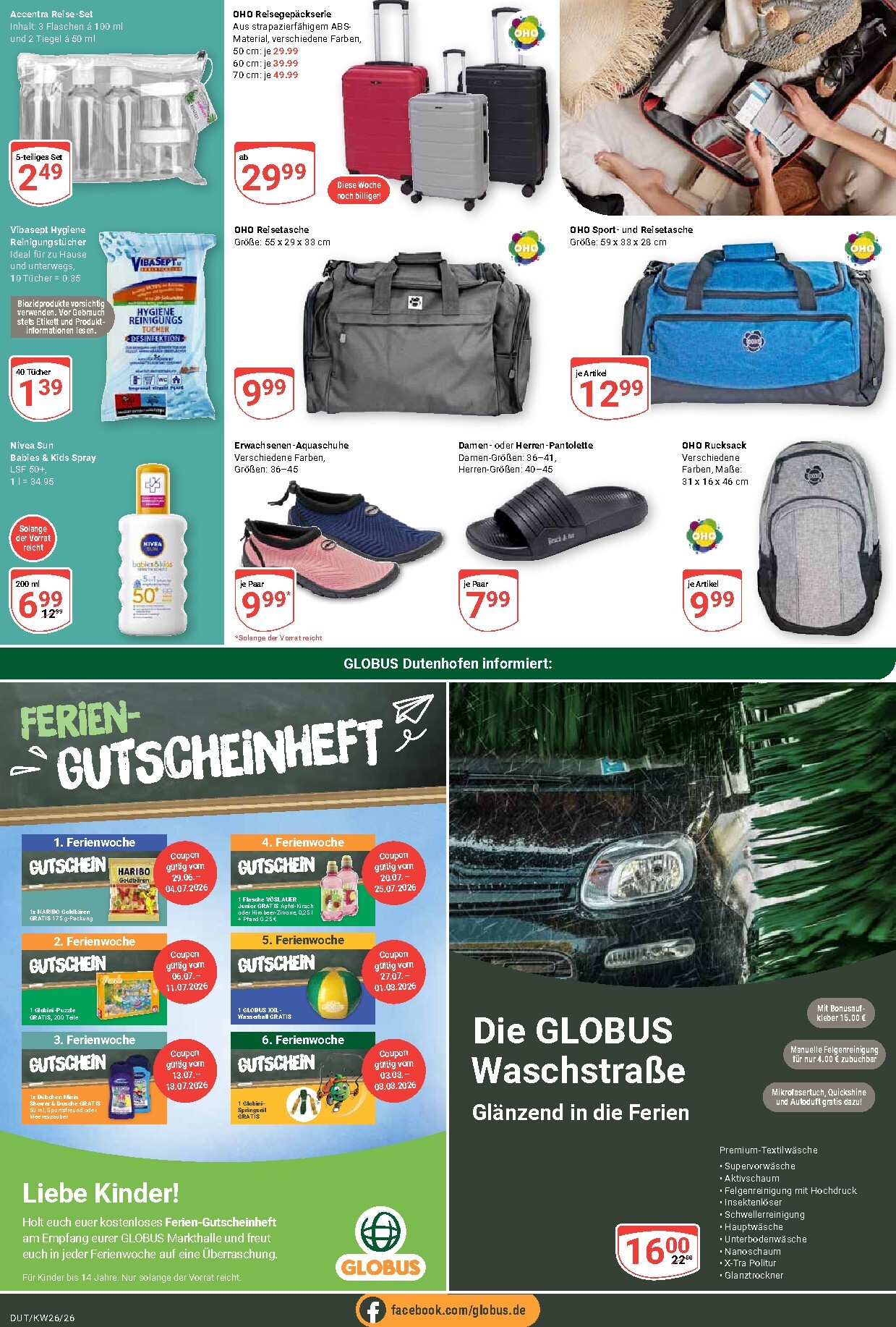 globus - Globus - Schulangebot Prospekt nächste Woche – von Montag 22.06.2026 bis Samstag 27.06.2026 - page: 26