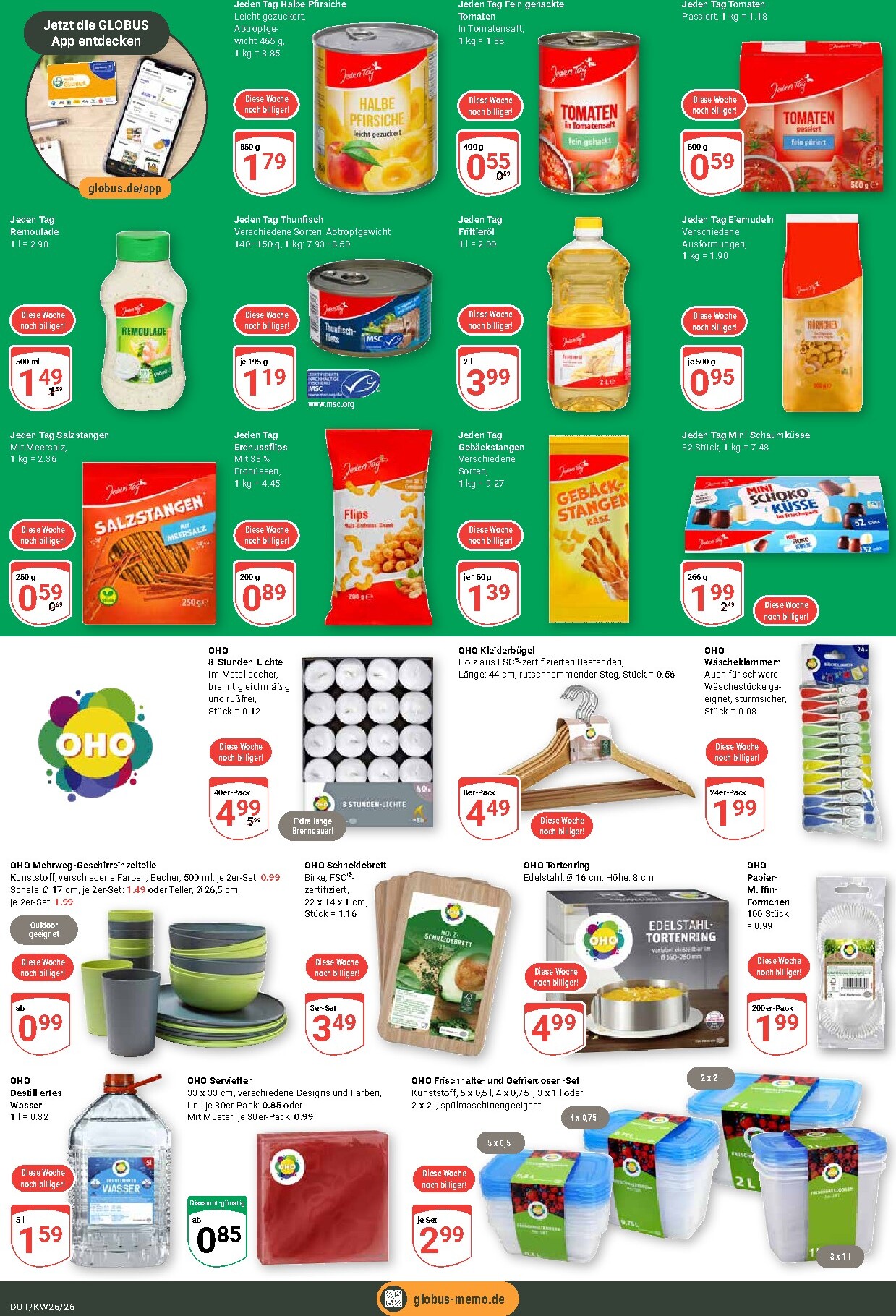 globus - Globus - Schulangebot Prospekt nächste Woche – von Montag 22.06.2026 bis Samstag 27.06.2026 - page: 9