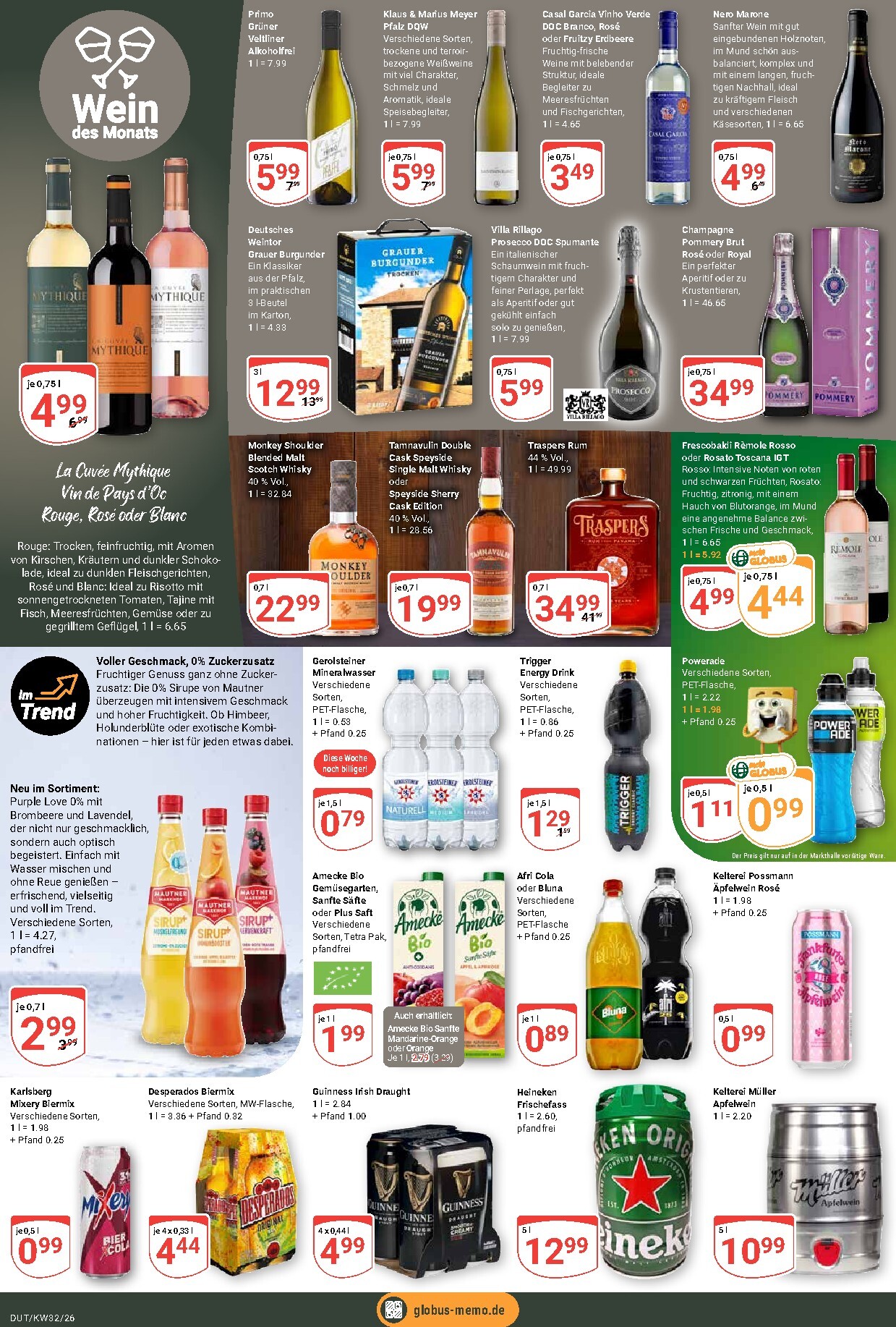 globus - Globus - Dutenhofen Prospekt nächste Woche – von Montag 03.08.2026 bis Samstag 08.08.2026 - page: 18