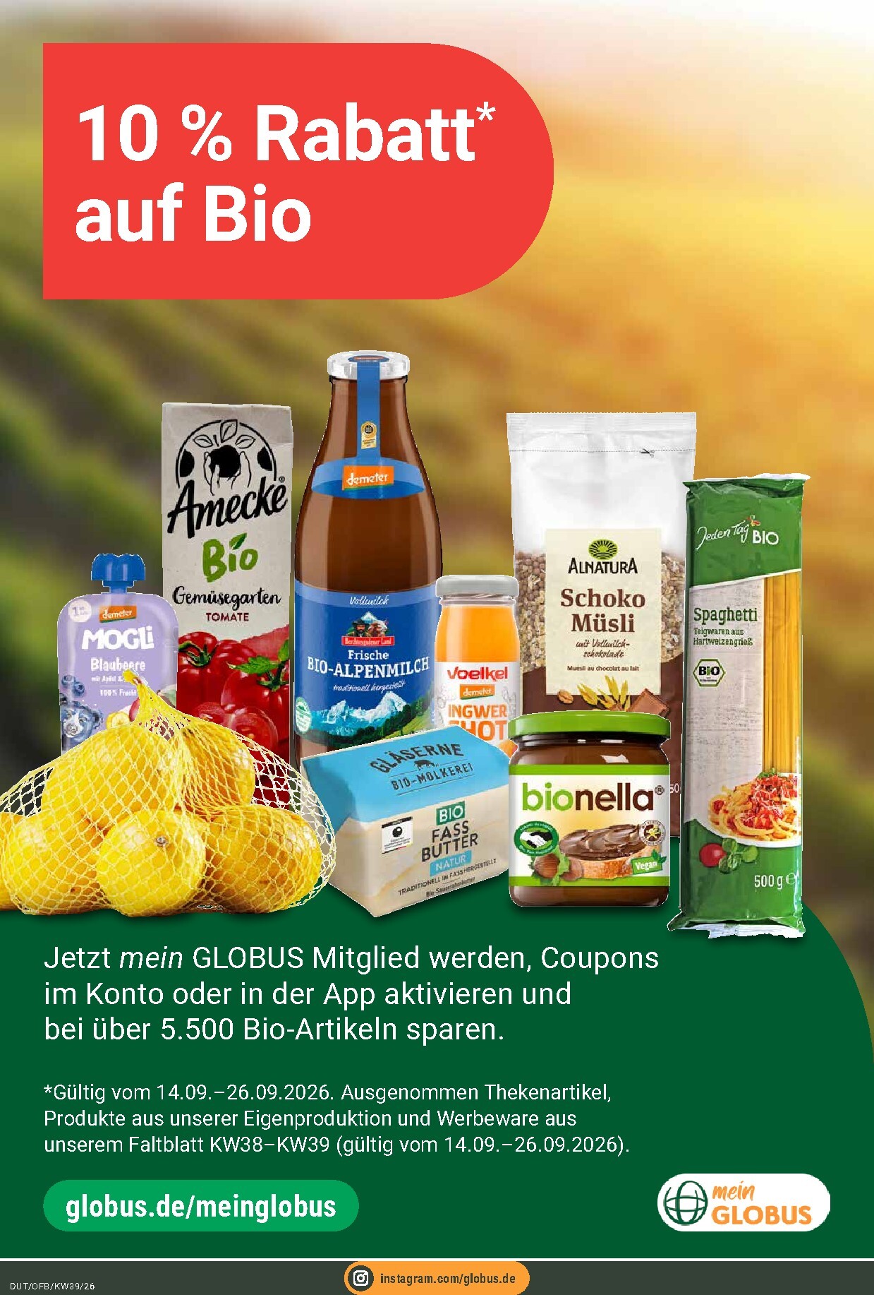 globus - Globus - Dutenhofen Prospekt nächste Woche – von Montag 21.09.2026 bis Samstag 26.09.2026 - page: 17