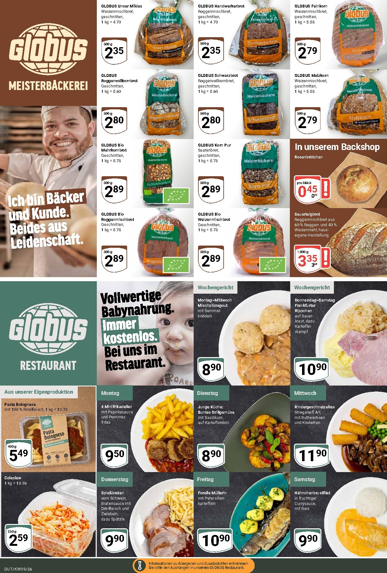 globus - Globus - Dutenhofen Prospekt nächste Woche – von Montag 21.09.2026 bis Samstag 26.09.2026 - page: 10