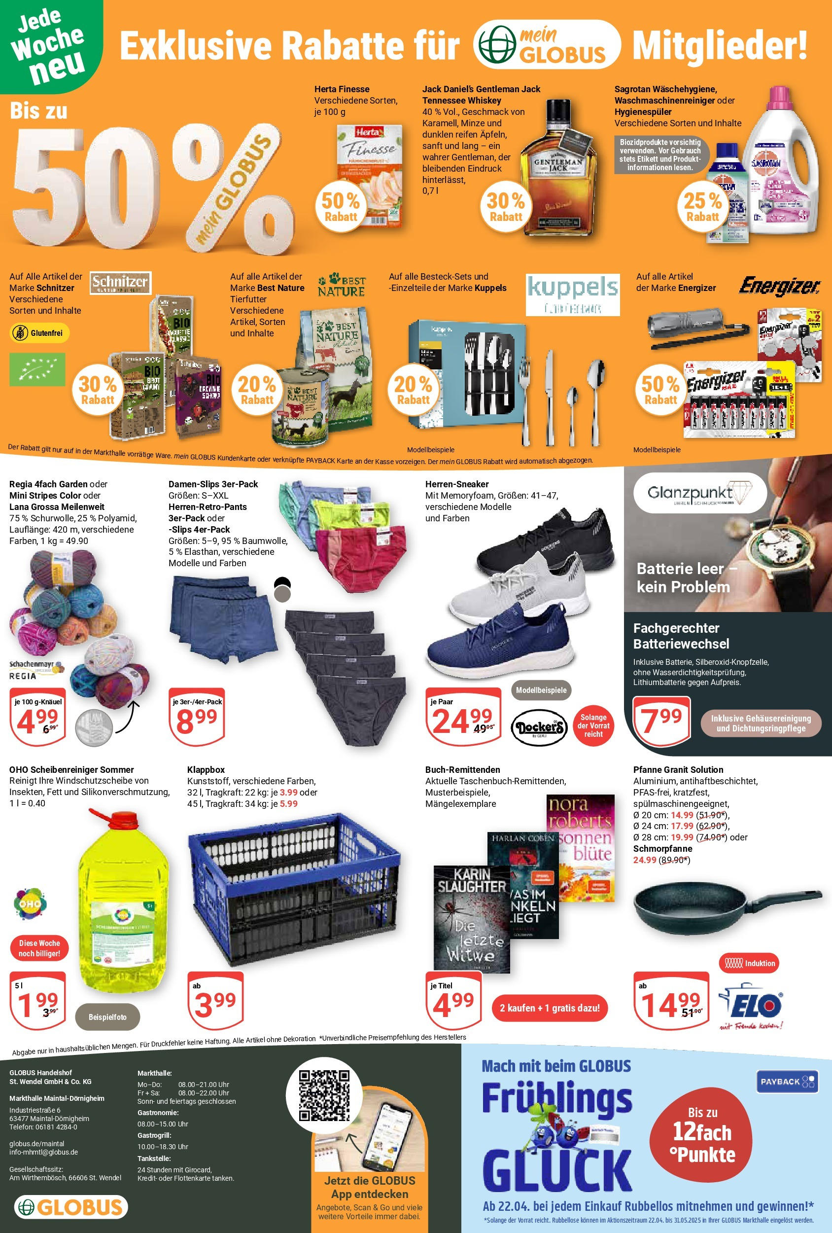 globus - Globus - Maintal-Prospekt gültig von 22.04. bis 26.04. - page: 24