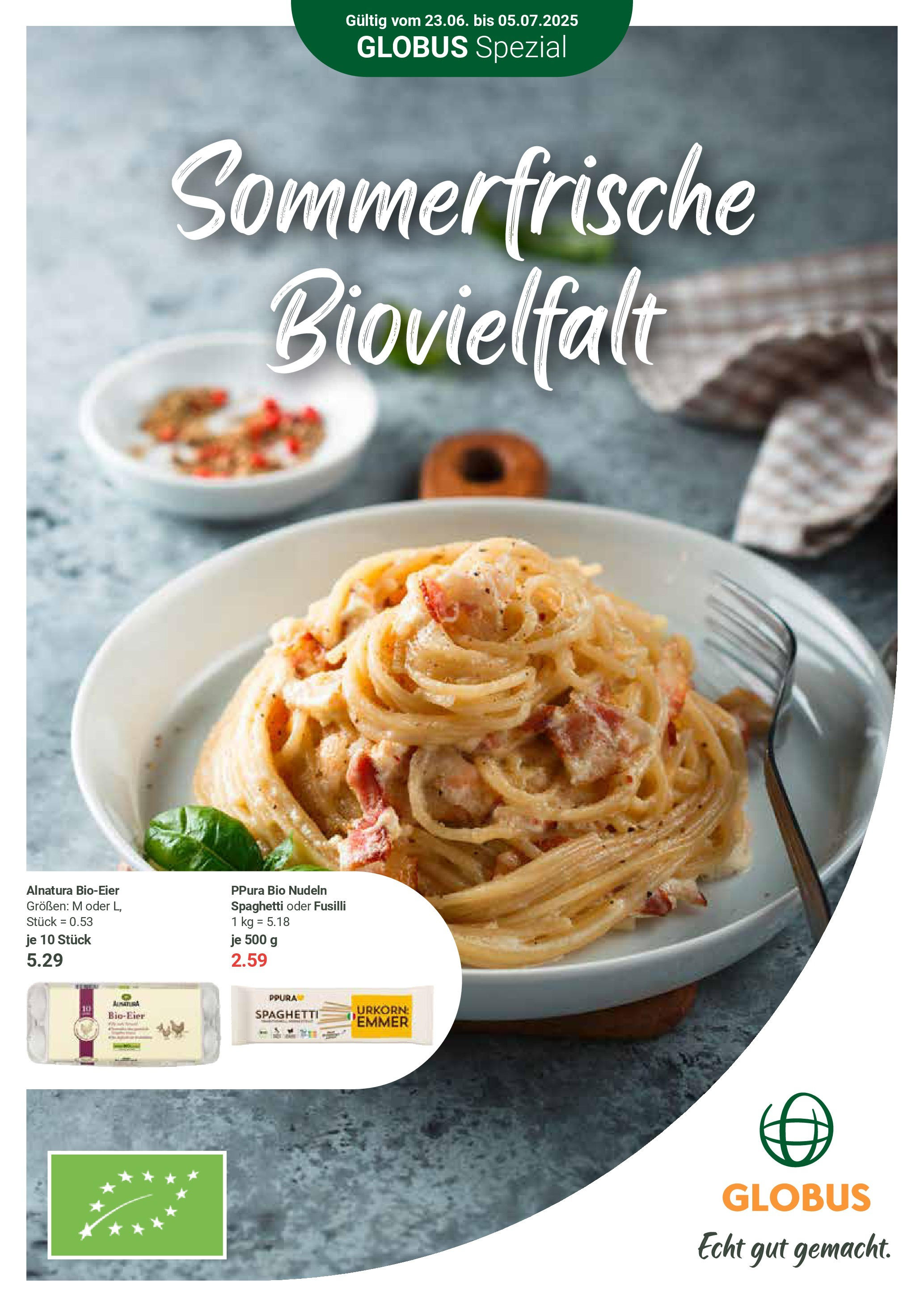 globus - Globus - Sommerfrische-Prospekt gültig vom 23.06. bis 05.07.