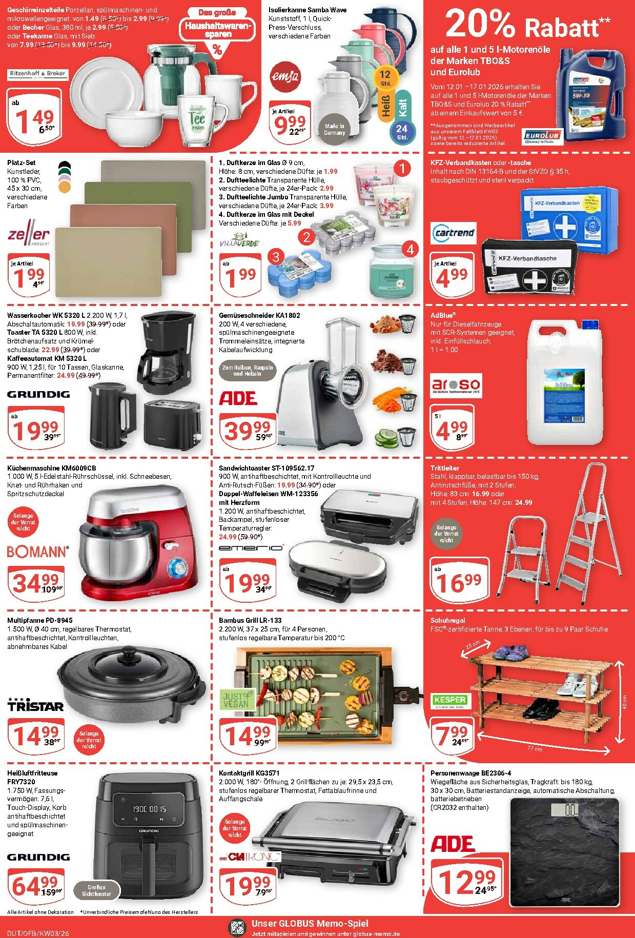 globus - Globus - Dutenhofen-Prospekt gültig vom 12.01. bis 17.01. - page: 24