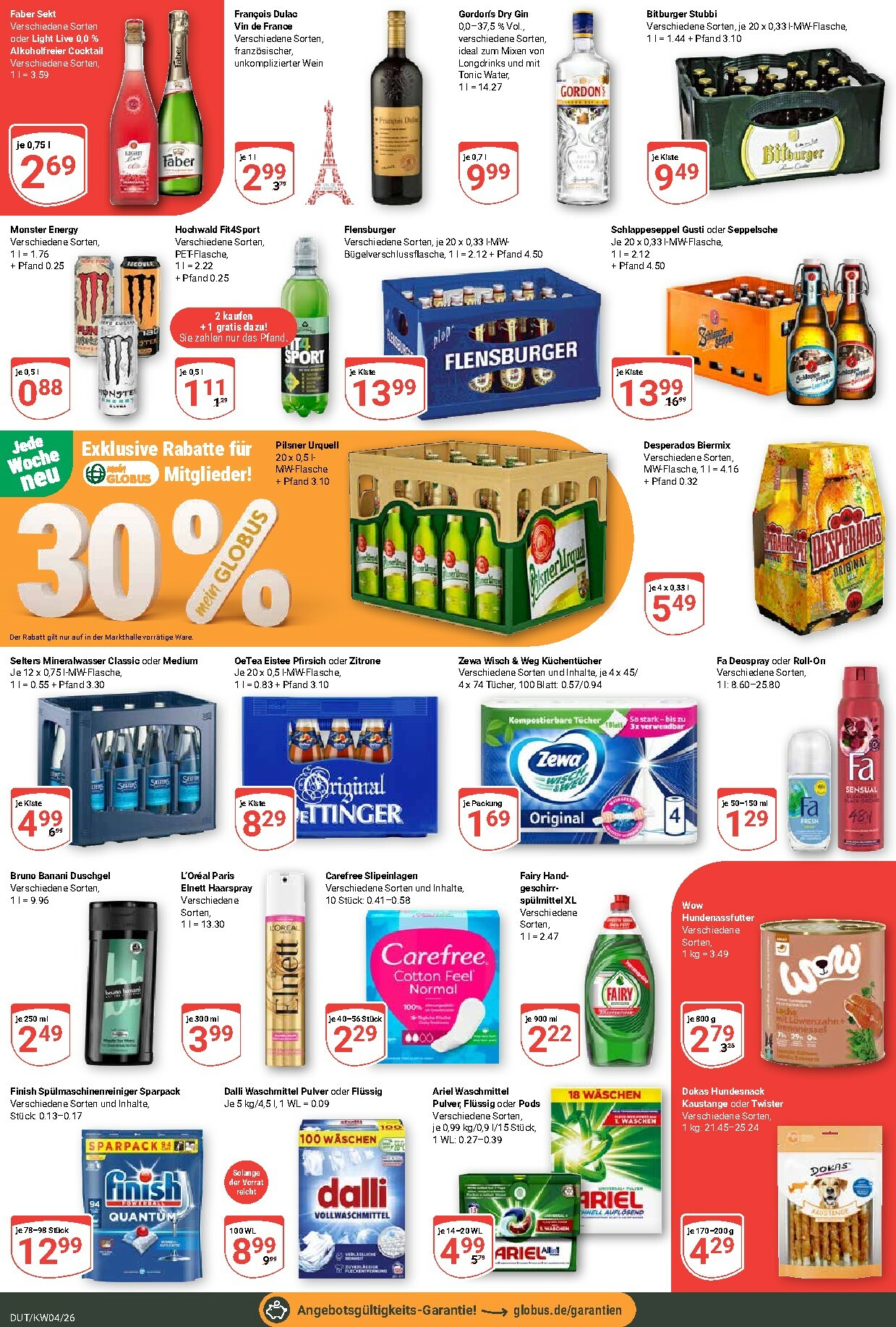 globus - Globus - Dutenhofen-Prospekt gültig vom 19.01. bis 24.01. - page: 4