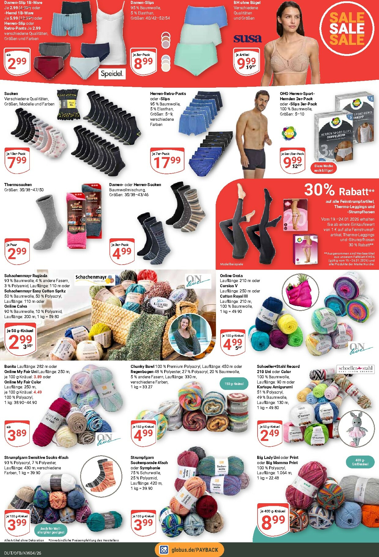 globus - Globus - Dutenhofen-Prospekt gültig vom 19.01. bis 24.01. - page: 23