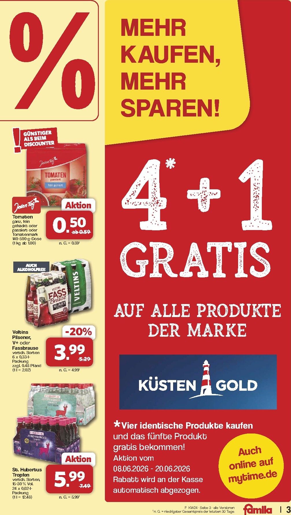 famila-nordwest - Famila Nordwest Prospekt nächste Woche – von Montag 08.06.2026 bis Samstag 13.06.2026 - page: 3