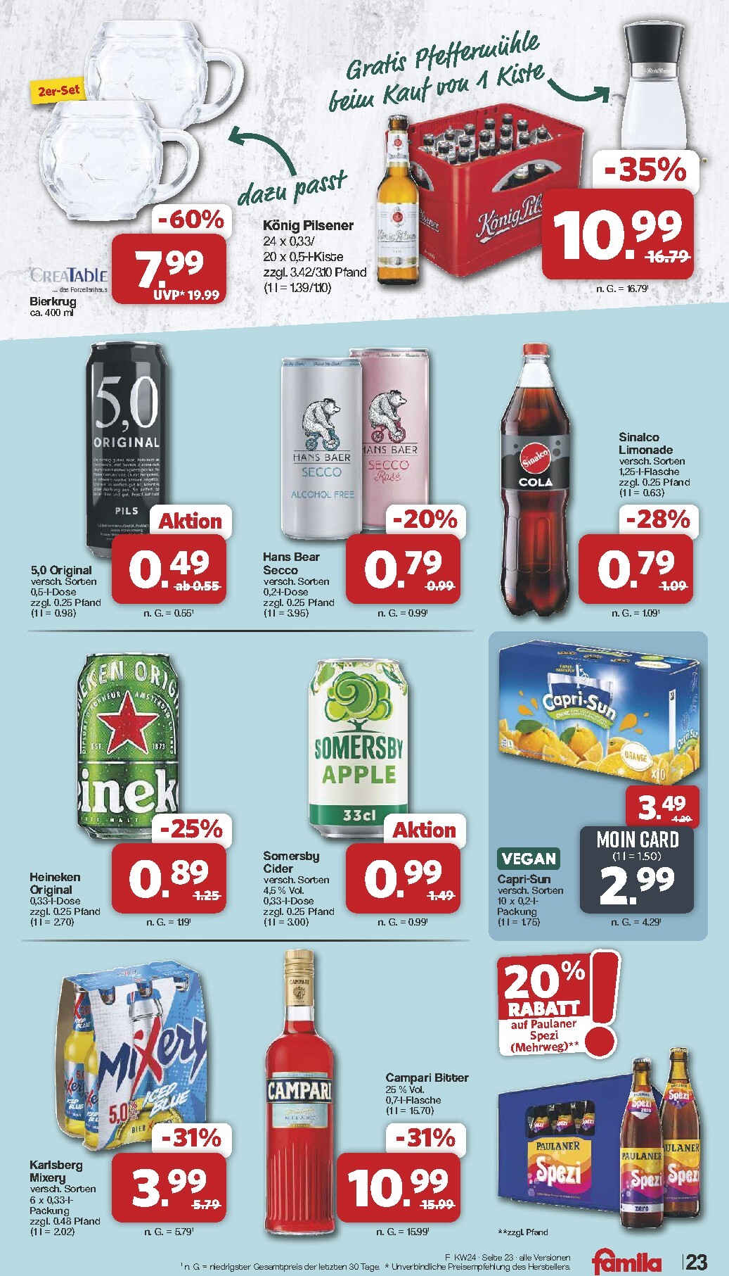 famila-nordwest - Famila Nordwest Prospekt nächste Woche – von Montag 08.06.2026 bis Samstag 13.06.2026 - page: 23
