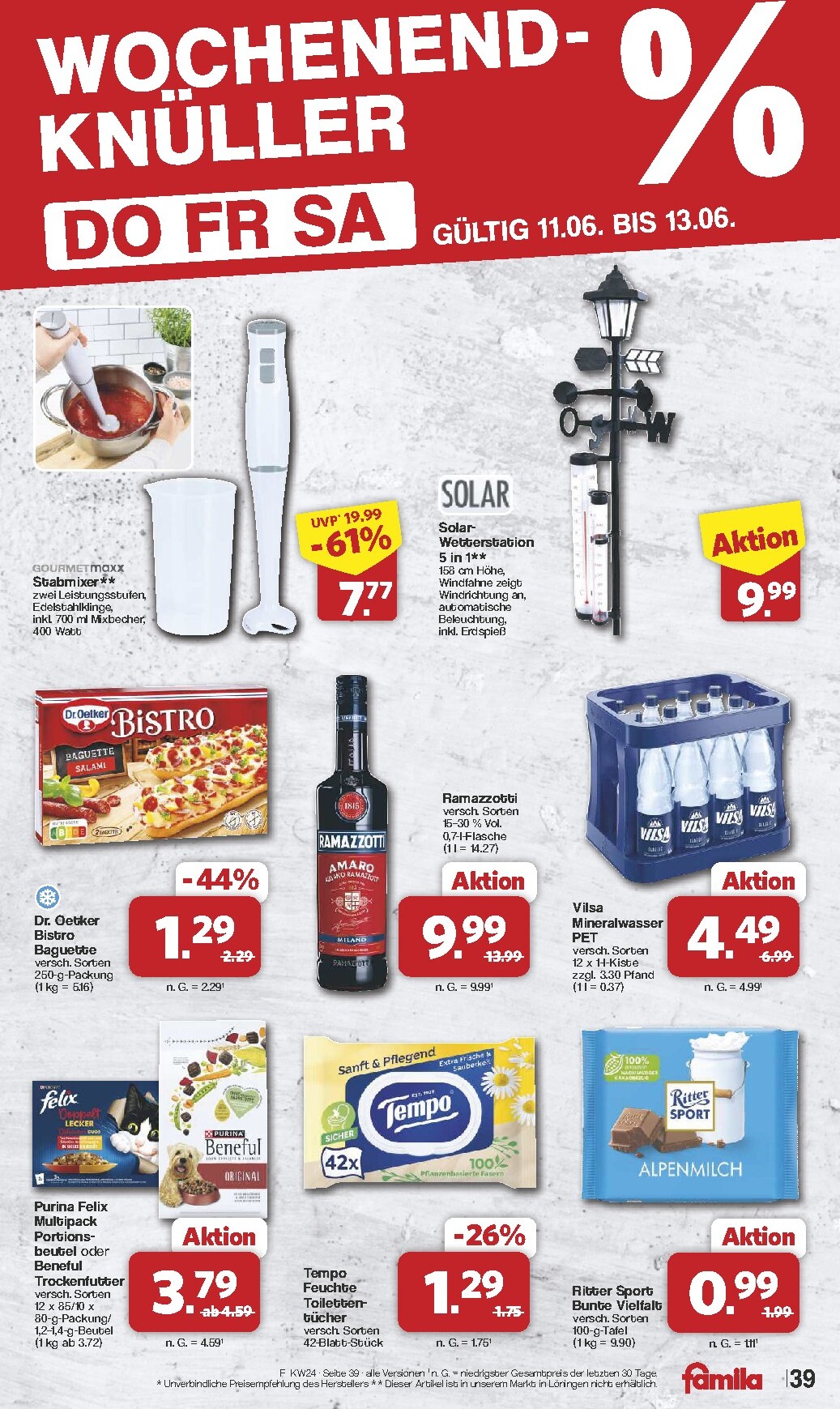 famila-nordwest - Famila Nordwest Prospekt nächste Woche – von Montag 08.06.2026 bis Samstag 13.06.2026 - page: 41