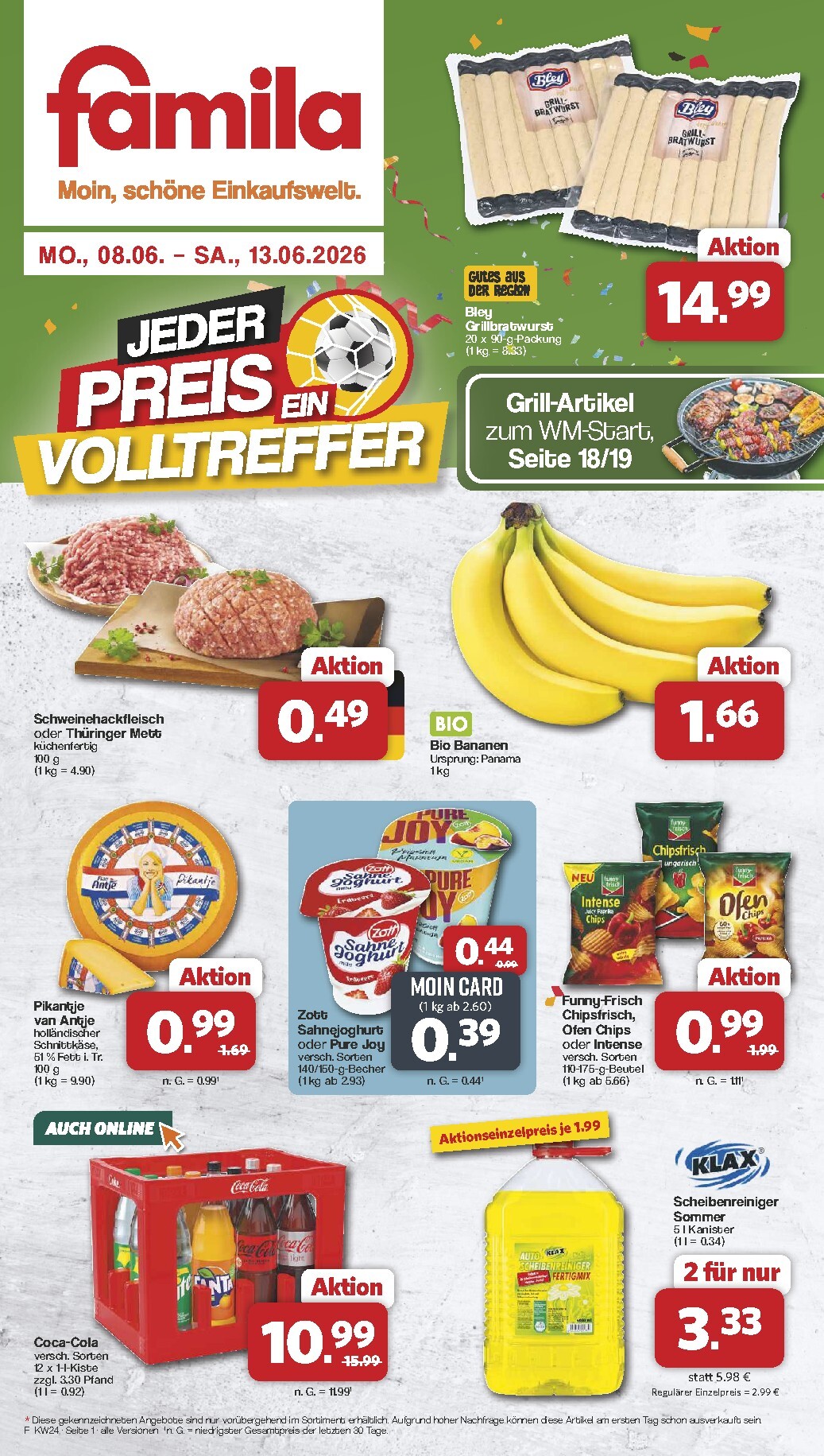 famila-nordwest - Famila Nordwest Prospekt nächste Woche – von Montag 08.06.2026 bis Samstag 13.06.2026
