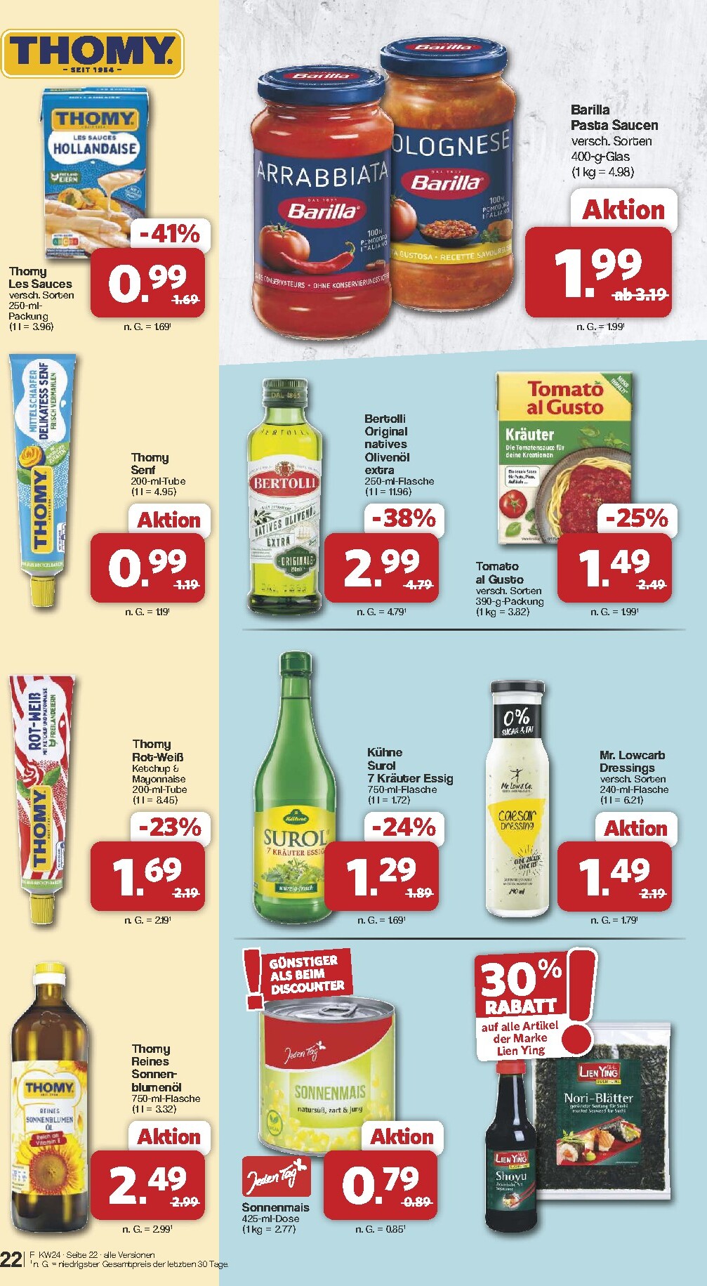 famila-nordwest - Famila Nordwest Prospekt nächste Woche – von Montag 08.06.2026 bis Samstag 13.06.2026 - page: 22