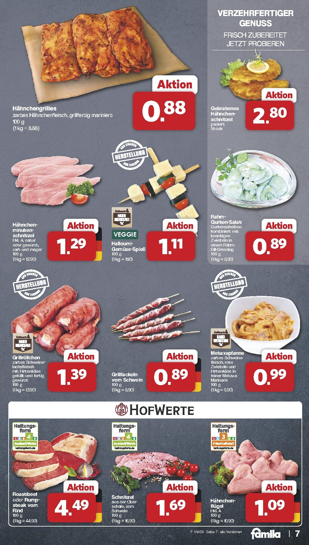 famila-nordwest - Famila Nordwest Prospekt nächste Woche – von Montag 08.06.2026 bis Samstag 13.06.2026 - page: 7