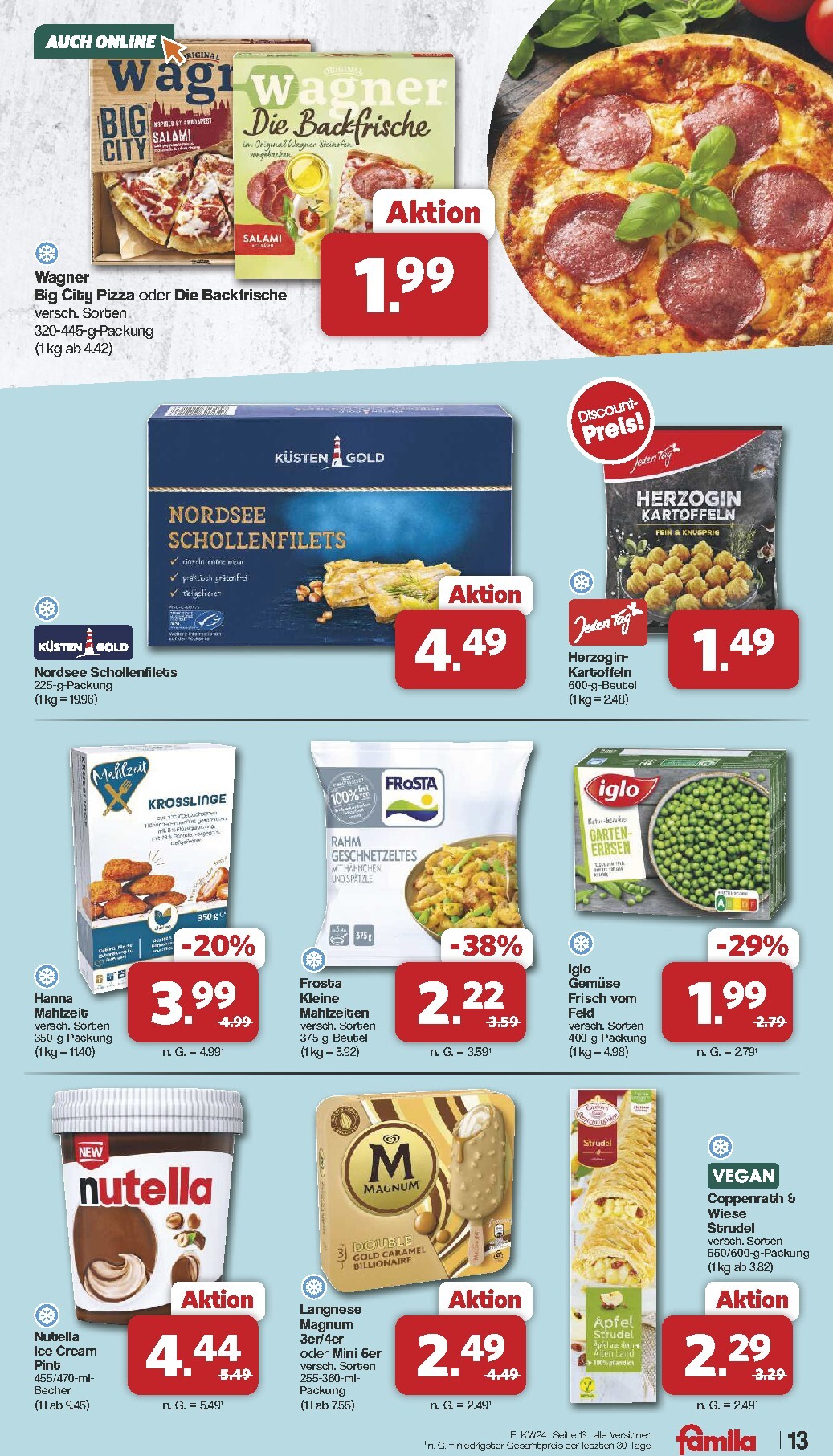 famila-nordwest - Famila Nordwest Prospekt nächste Woche – von Montag 08.06.2026 bis Samstag 13.06.2026 - page: 13