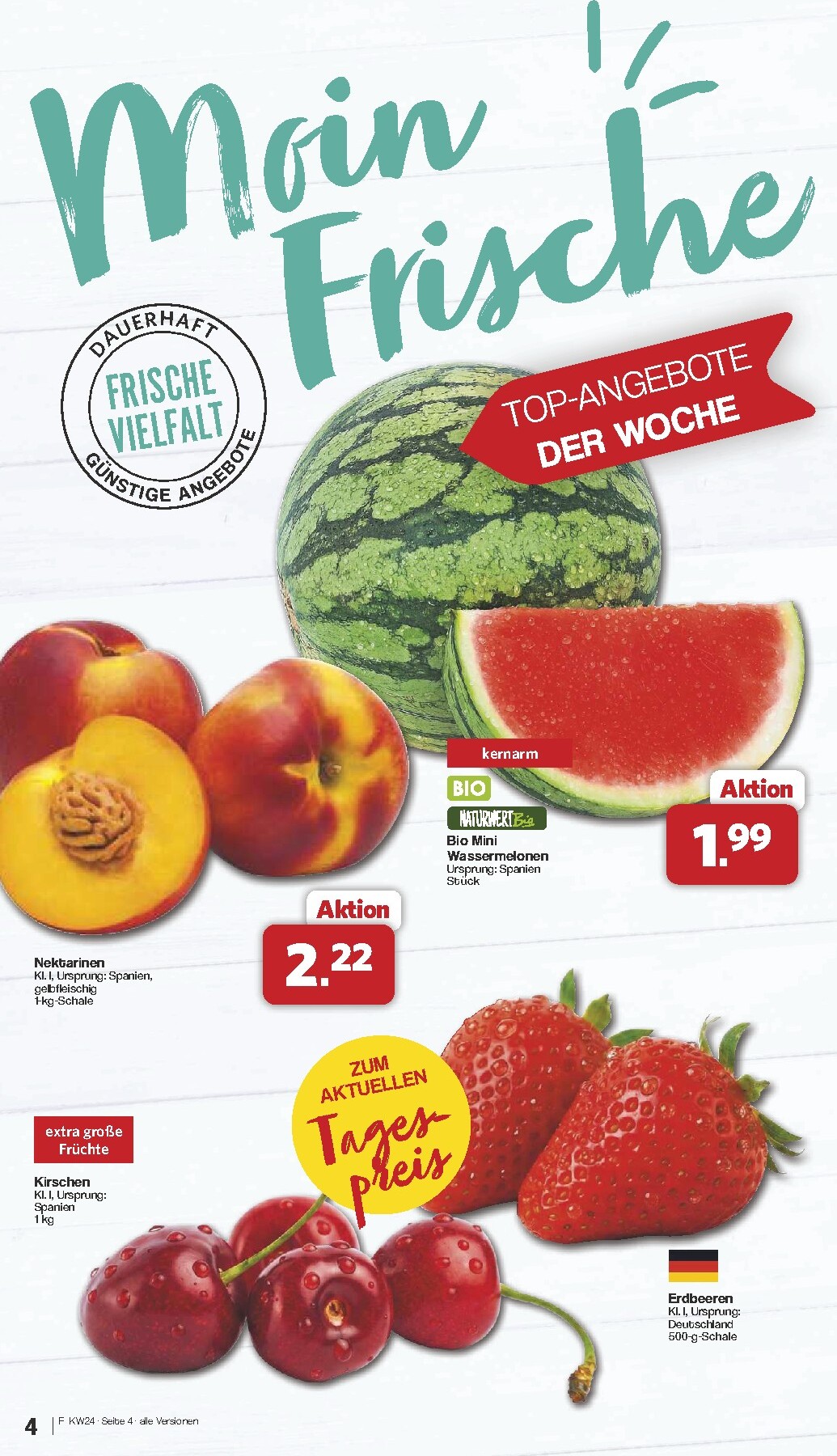 famila-nordwest - Famila Nordwest Prospekt nächste Woche – von Montag 08.06.2026 bis Samstag 13.06.2026 - page: 4
