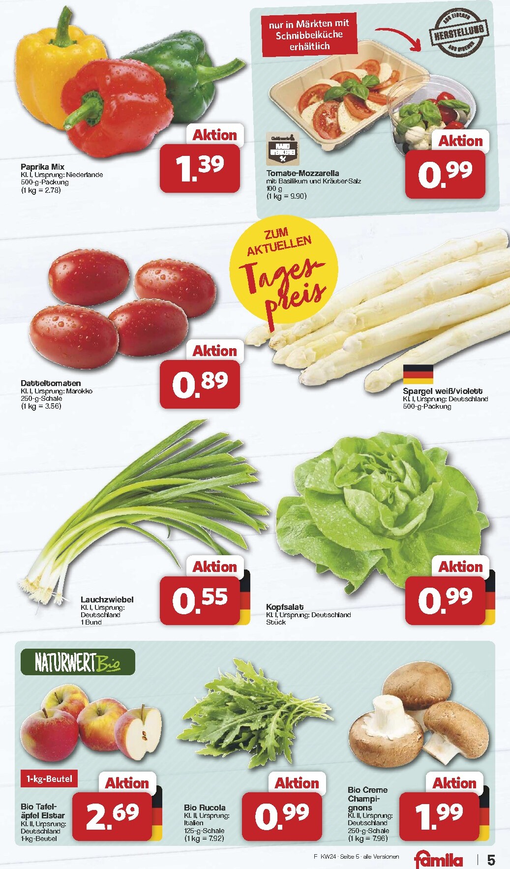 famila-nordwest - Famila Nordwest Prospekt nächste Woche – von Montag 08.06.2026 bis Samstag 13.06.2026 - page: 5
