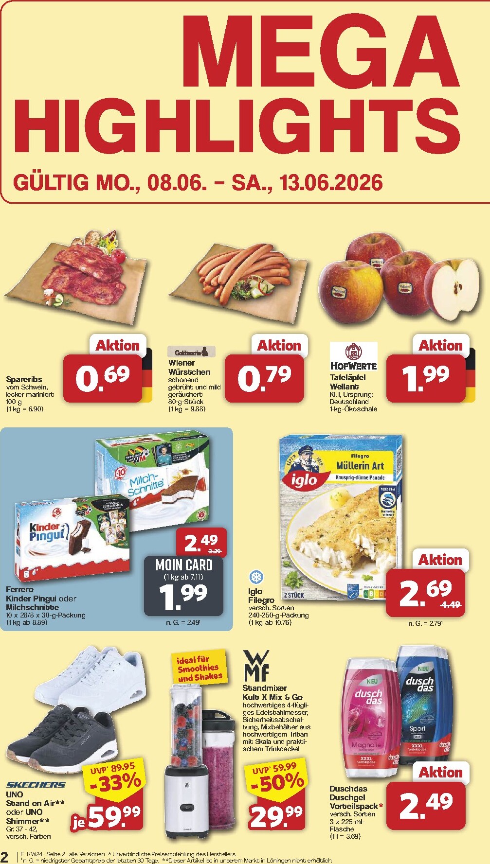 famila-nordwest - Famila Nordwest Prospekt nächste Woche – von Montag 08.06.2026 bis Samstag 13.06.2026 - page: 2