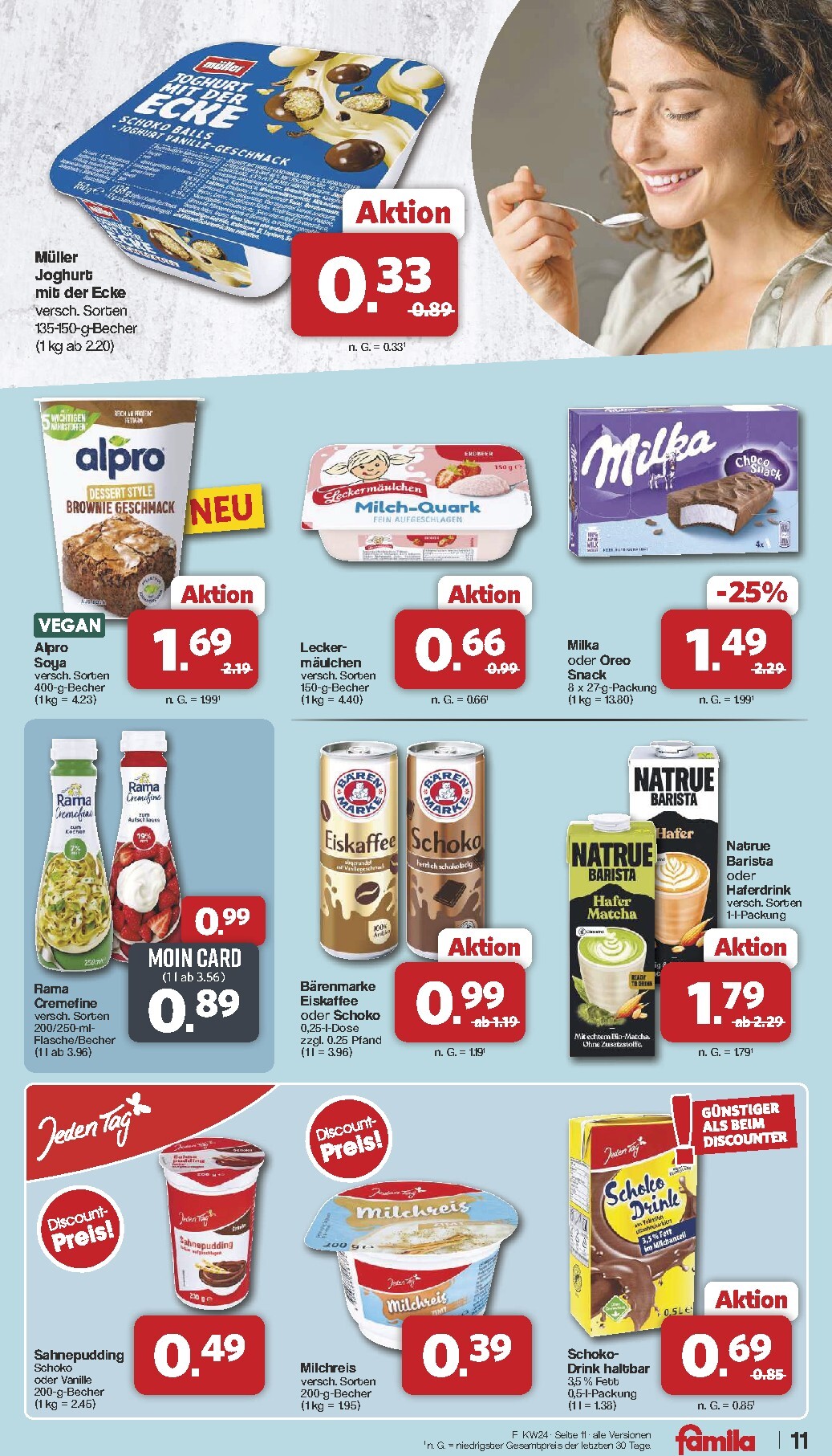 famila-nordwest - Famila Nordwest Prospekt nächste Woche – von Montag 08.06.2026 bis Samstag 13.06.2026 - page: 11