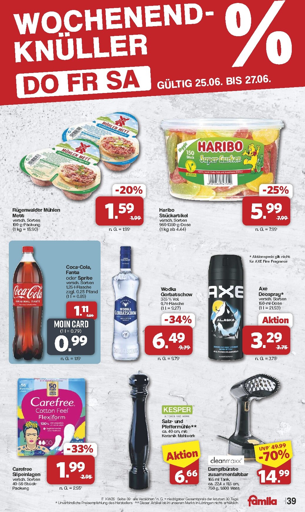 famila-nordwest - Famila Nordwest Prospekt nächste Woche – von Montag 22.06.2026 bis Samstag 27.06.2026 - page: 42