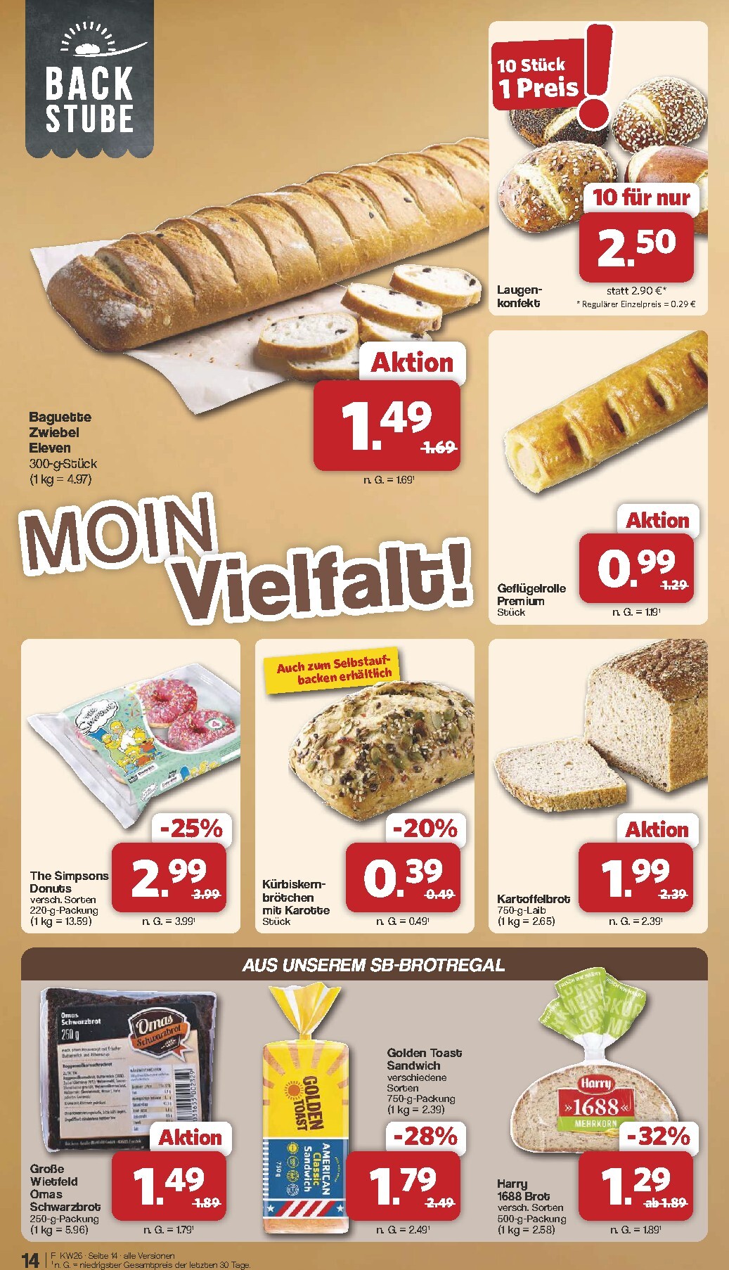 famila-nordwest - Famila Nordwest Prospekt nächste Woche – von Montag 22.06.2026 bis Samstag 27.06.2026 - page: 14