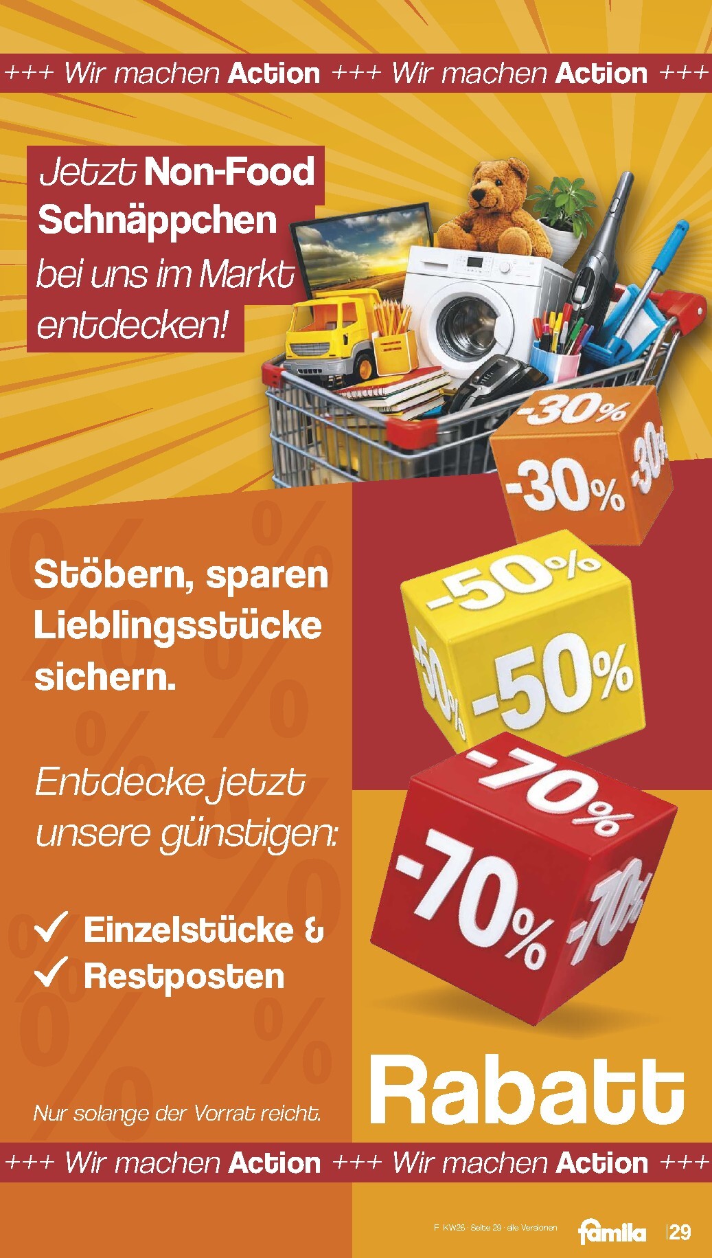 famila-nordwest - Famila Nordwest Prospekt nächste Woche – von Montag 22.06.2026 bis Samstag 27.06.2026 - page: 32