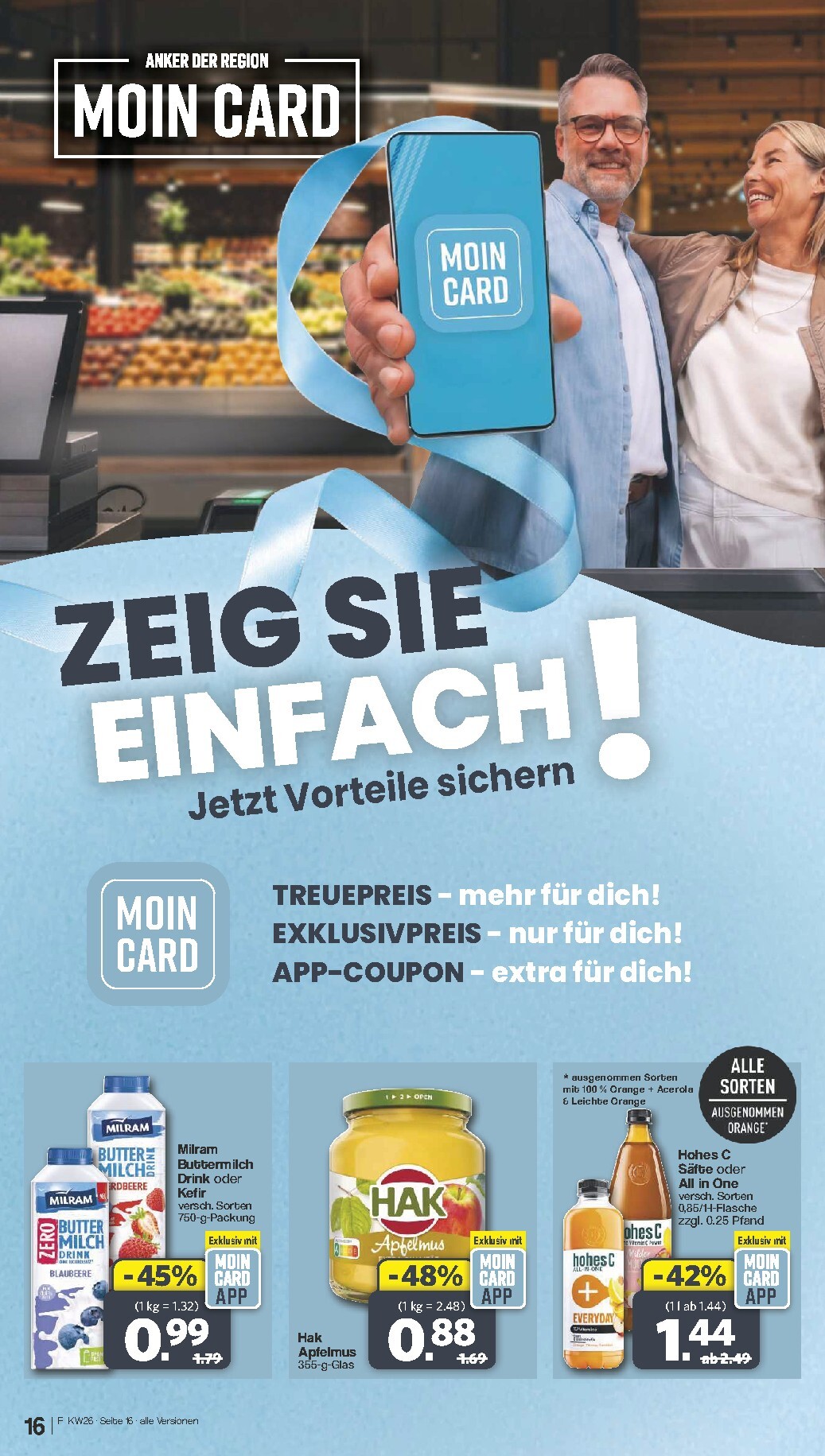 famila-nordwest - Famila Nordwest Prospekt nächste Woche – von Montag 22.06.2026 bis Samstag 27.06.2026 - page: 16