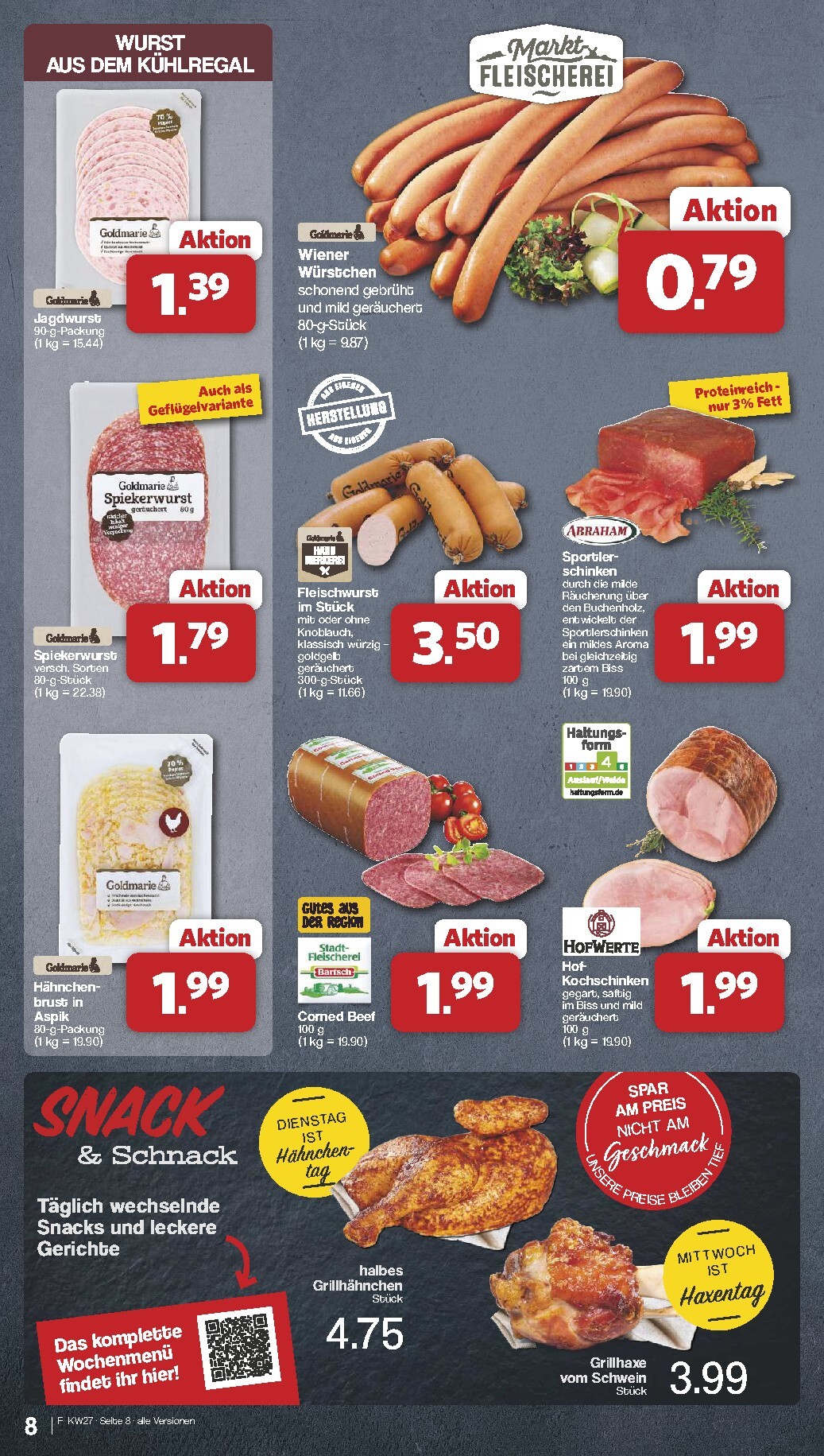famila-nordwest - Famila Nordwest Prospekt nächste Woche – von Montag 29.06.2026 bis Samstag 04.07.2026 - page: 8